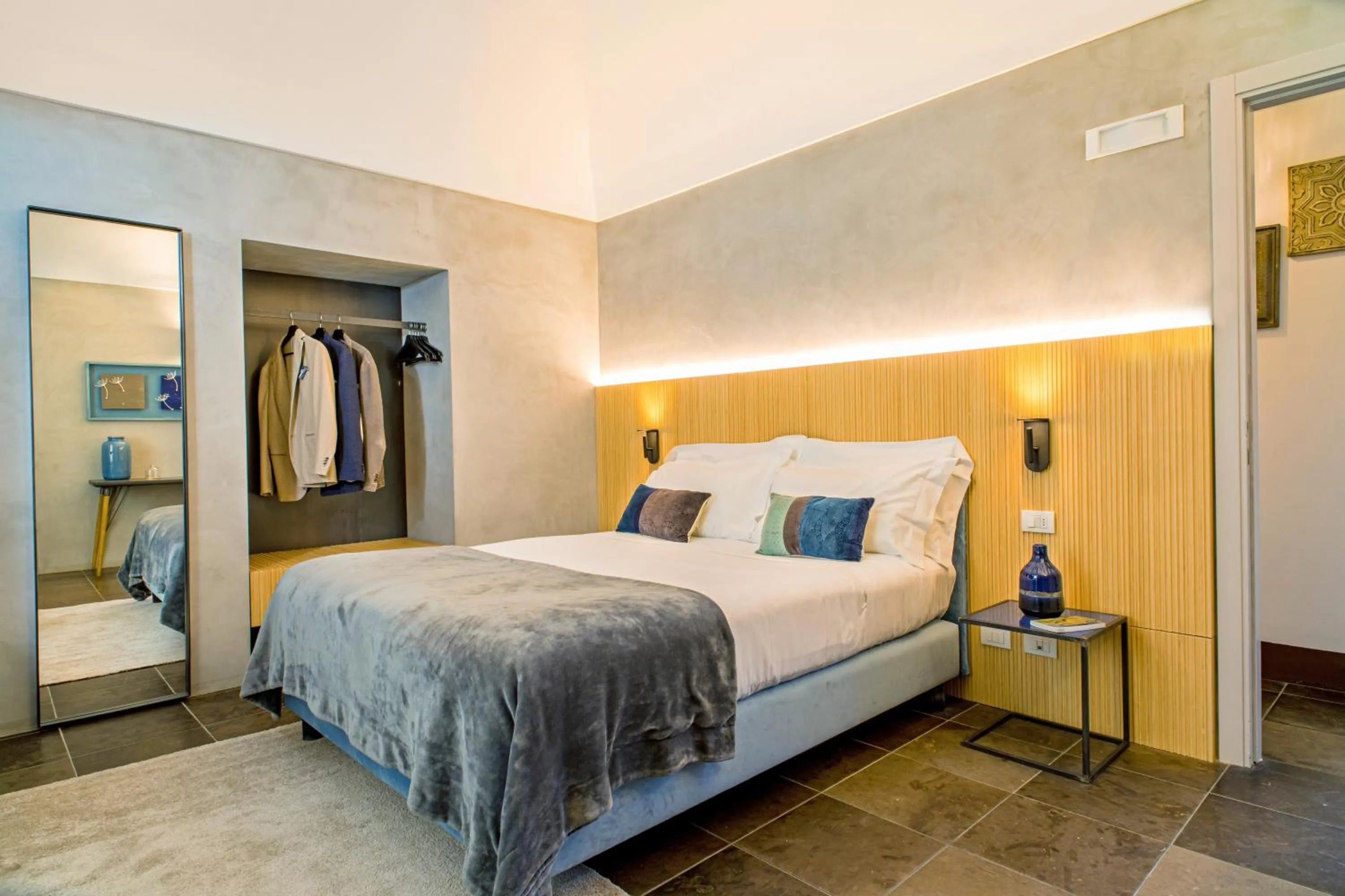 Bed in Locanda Don Serafino Historical Boutique Hotel