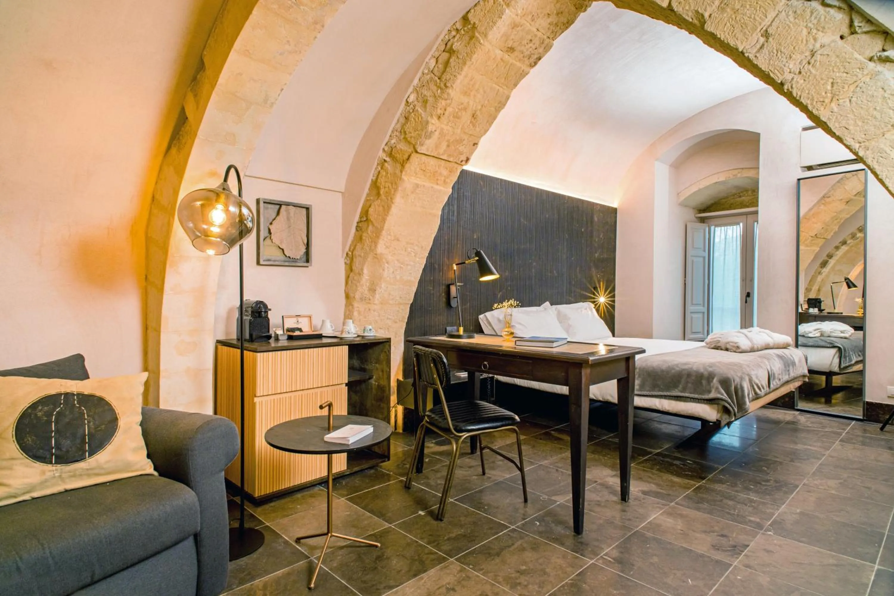 Photo of the whole room, Bed in Locanda Don Serafino Historical Boutique Hotel