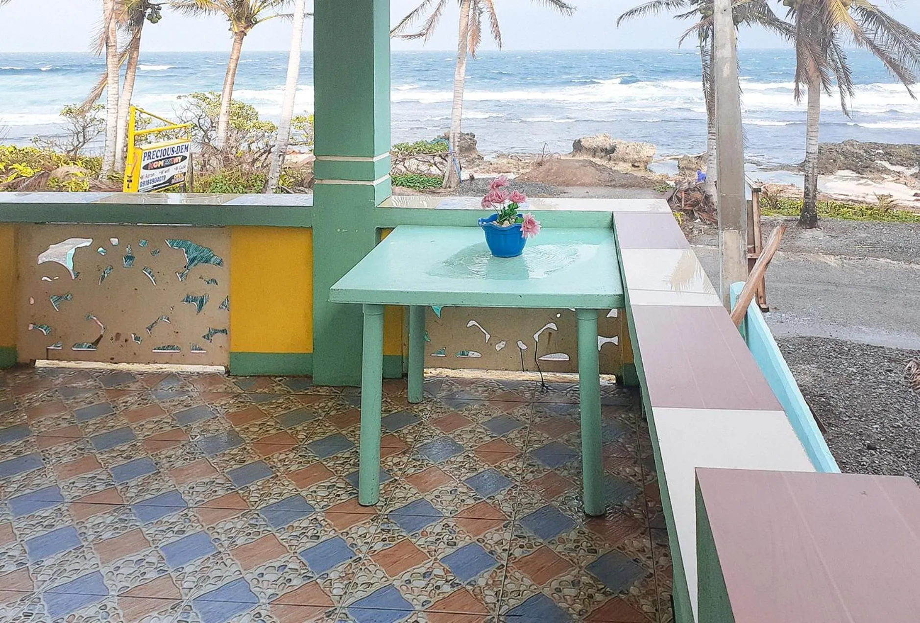 Balcony/Terrace in RedDoorz at Precious Dem Beach Resort Pagudpud