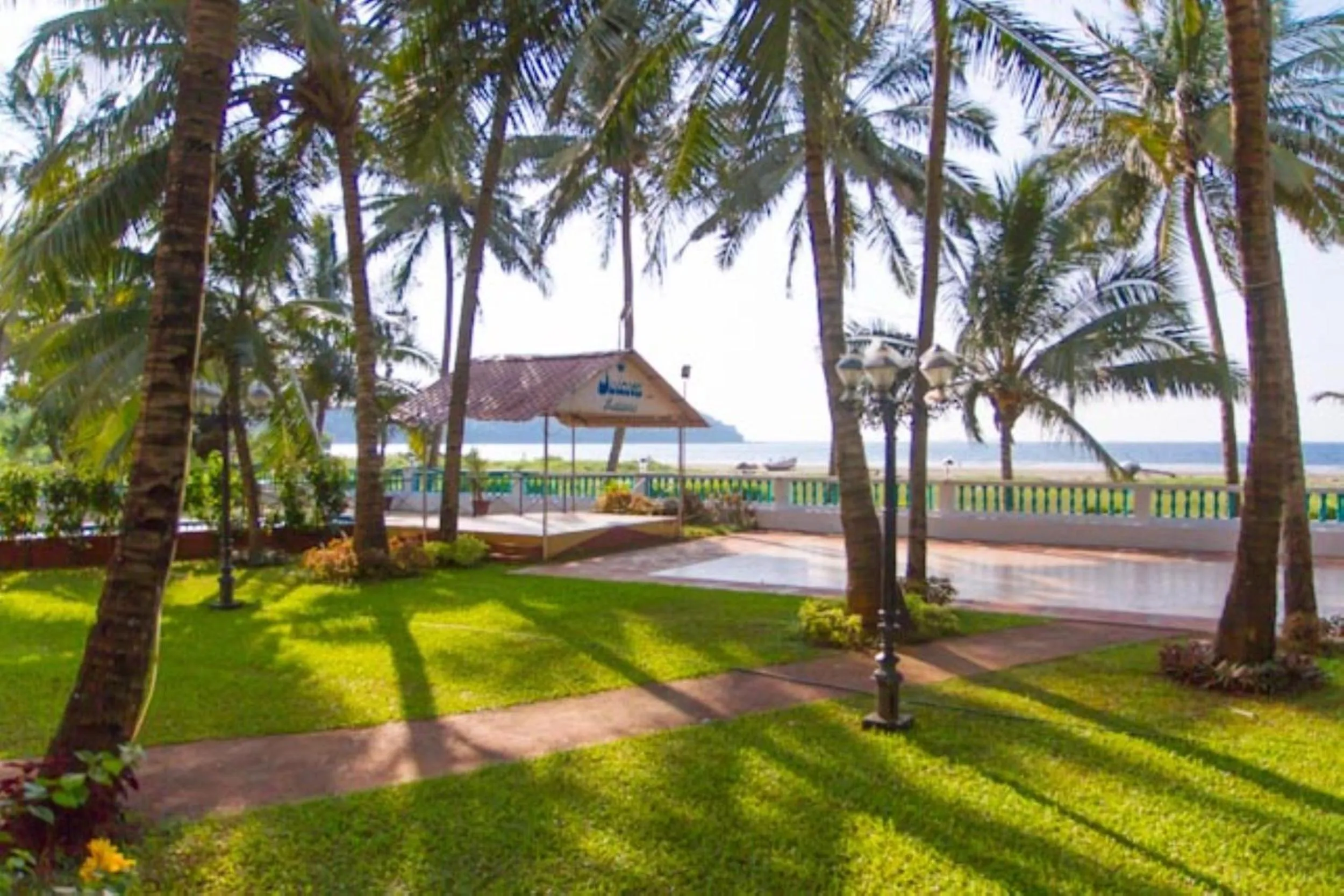 Patio in Swimsea Beach Resort, A Beach Property