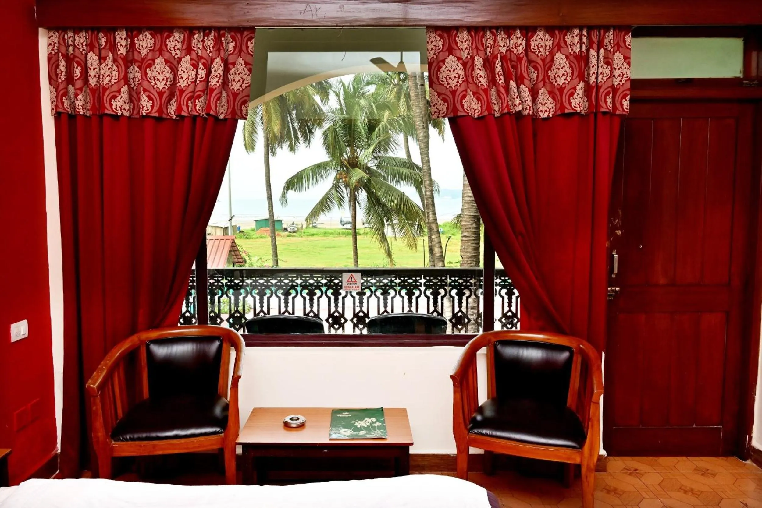 View (from property/room), Bed in Swimsea Beach Resort, A Beach Property