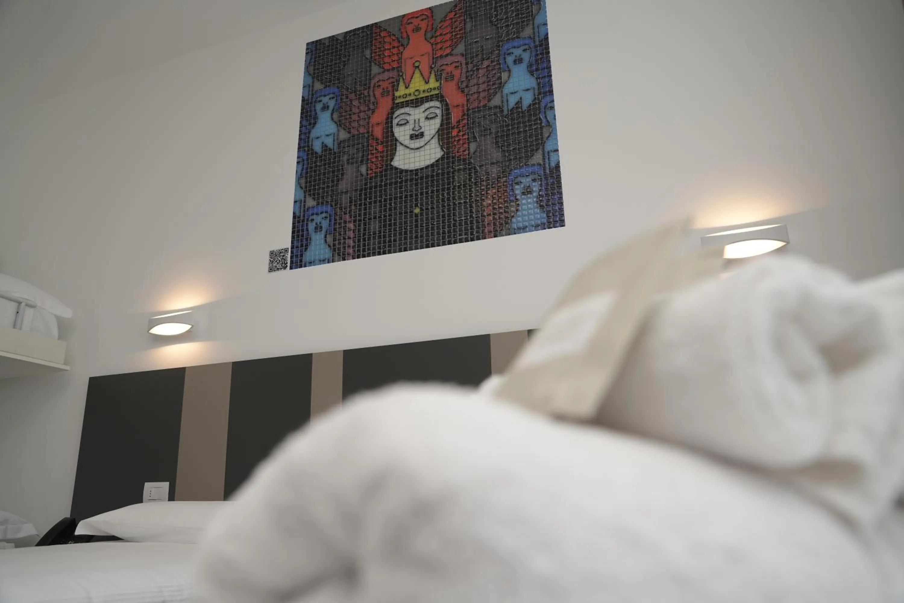 Bed in HOTEL MOSAICO