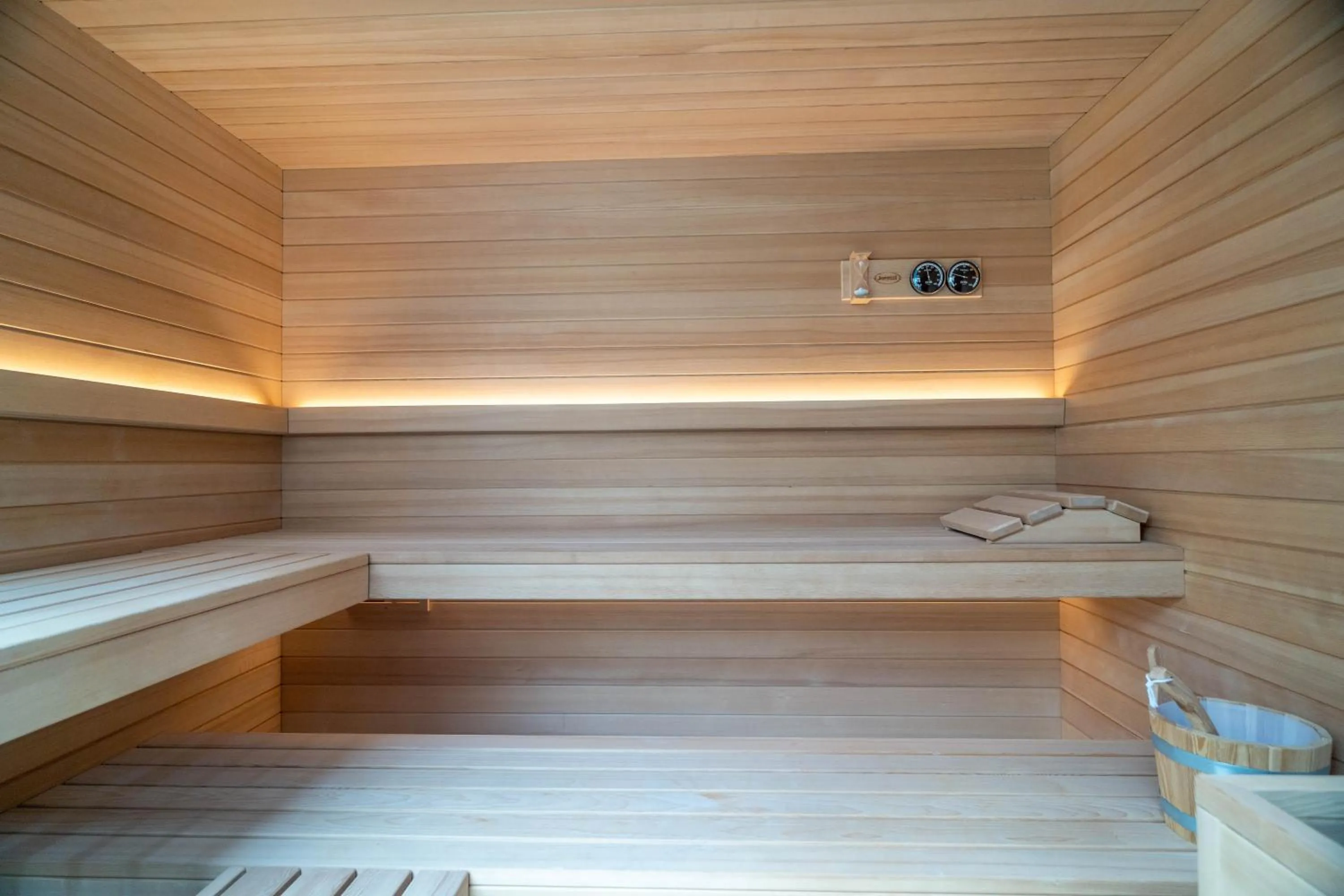 Sauna in La Vita Prémium Panzió