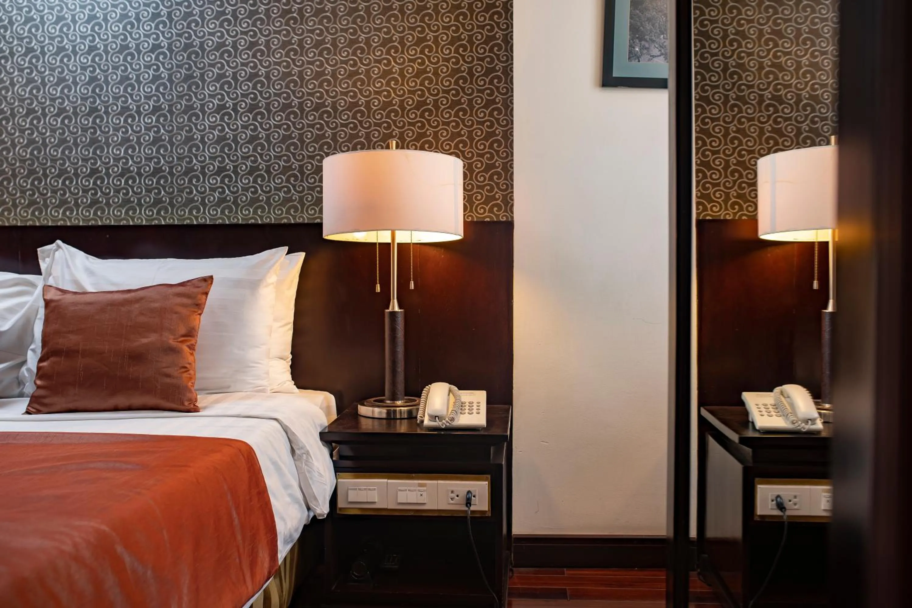 Bed in TK123 Hanoi Hotel