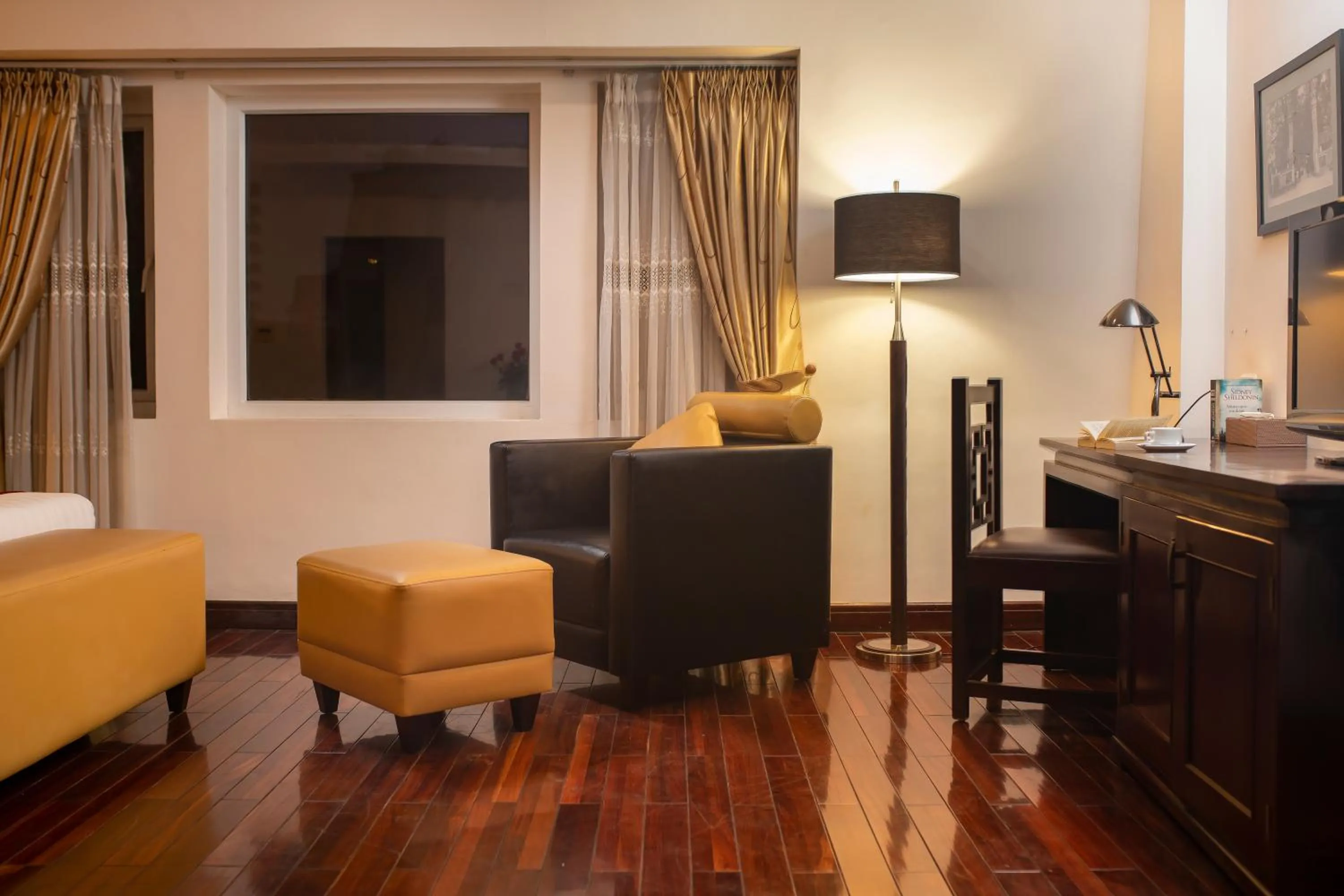 Seating area in TK123 Hanoi Hotel