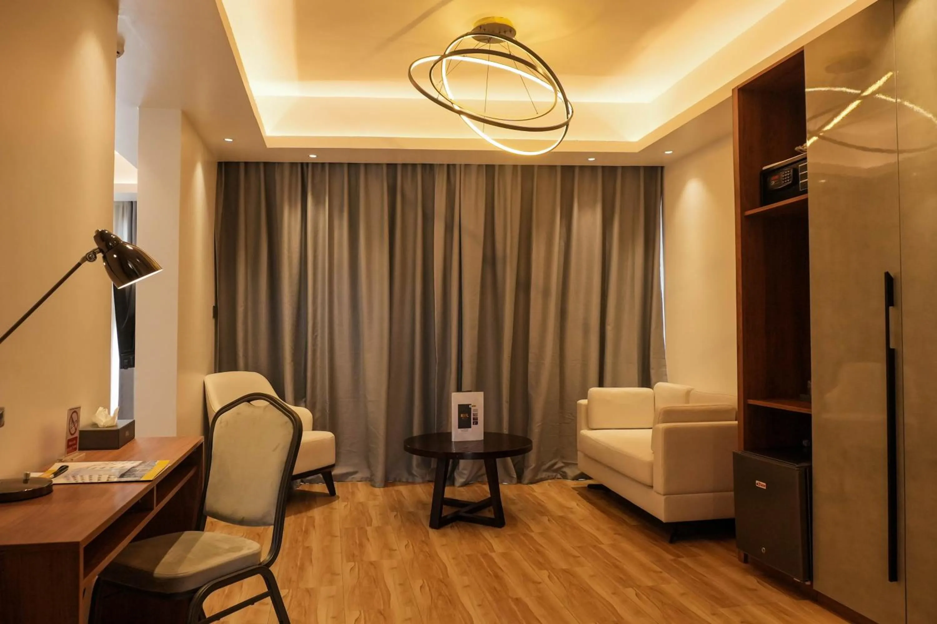 Seating area in AXIL HÔTEL