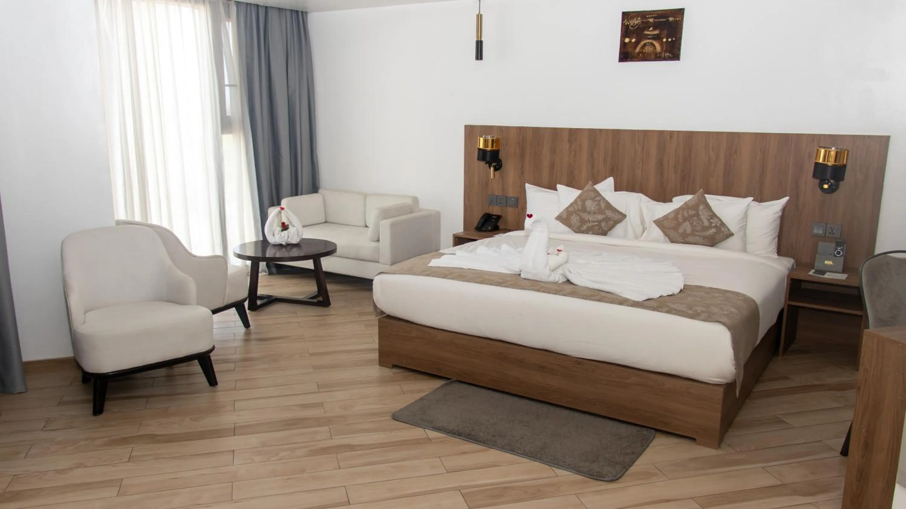 Photo of the whole room, Bed in AXIL HÔTEL