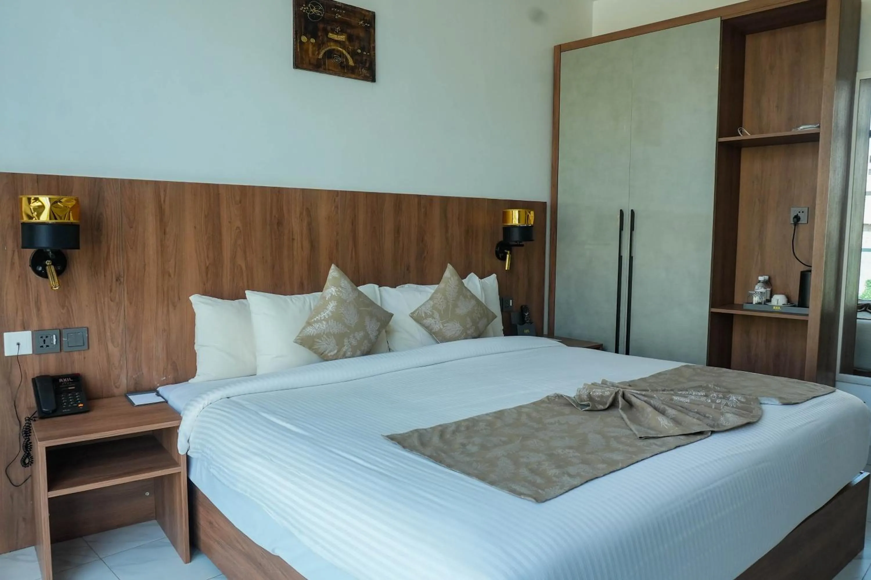 Photo of the whole room, Bed in AXIL HÔTEL