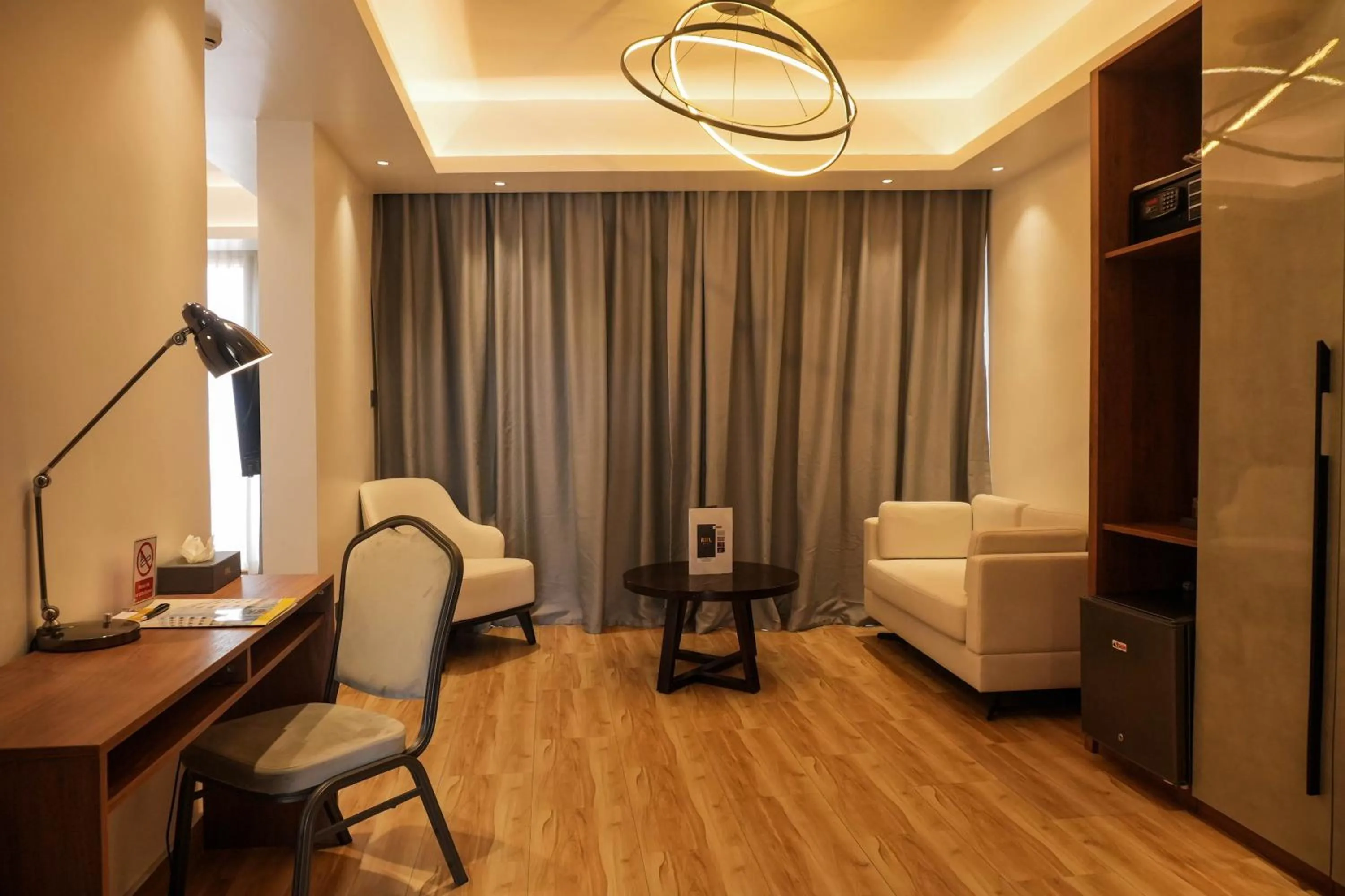 Seating area in AXIL HÔTEL