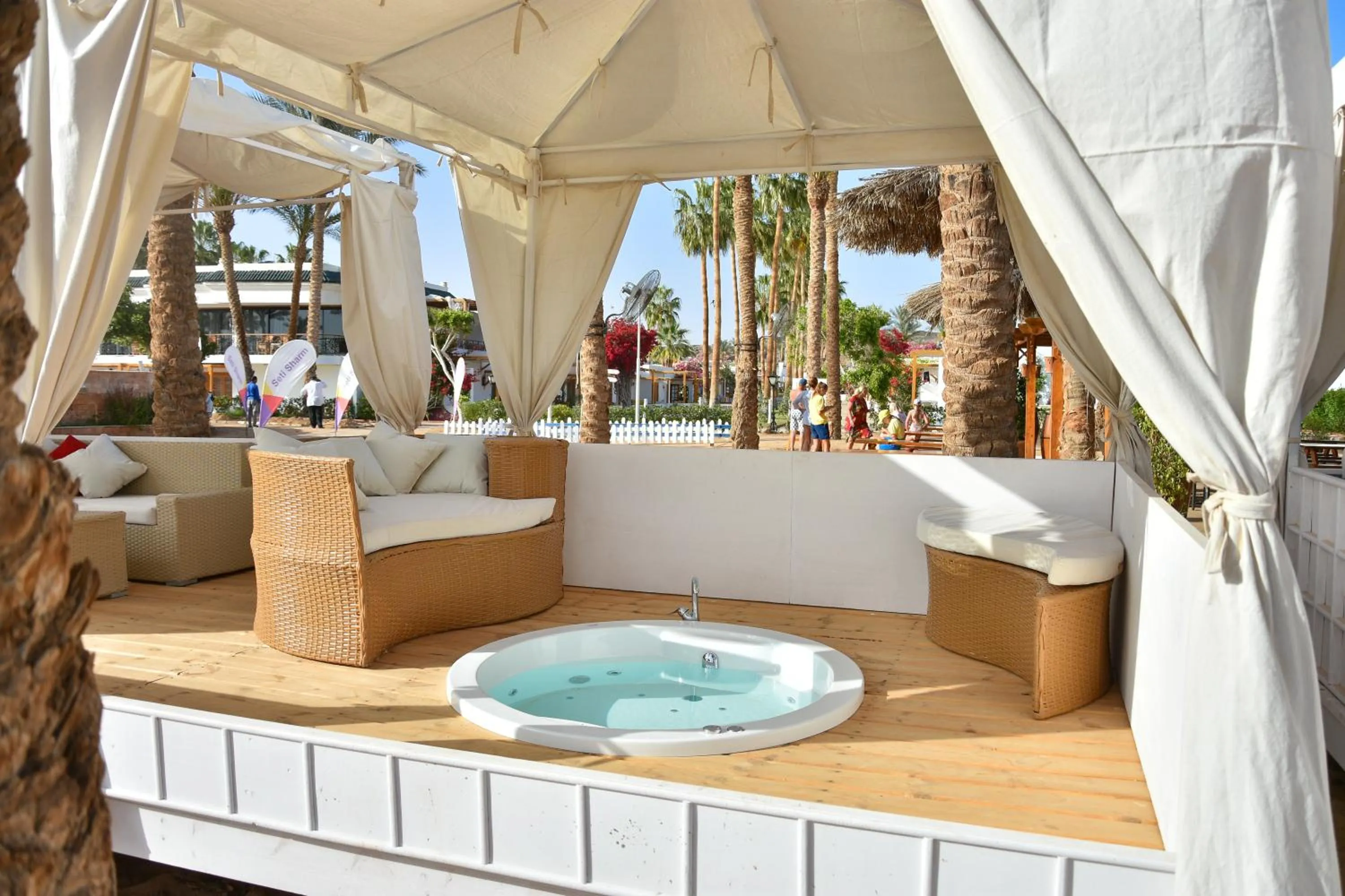 Beach in Seti Sharm Palm Beach Resort Families and couples only