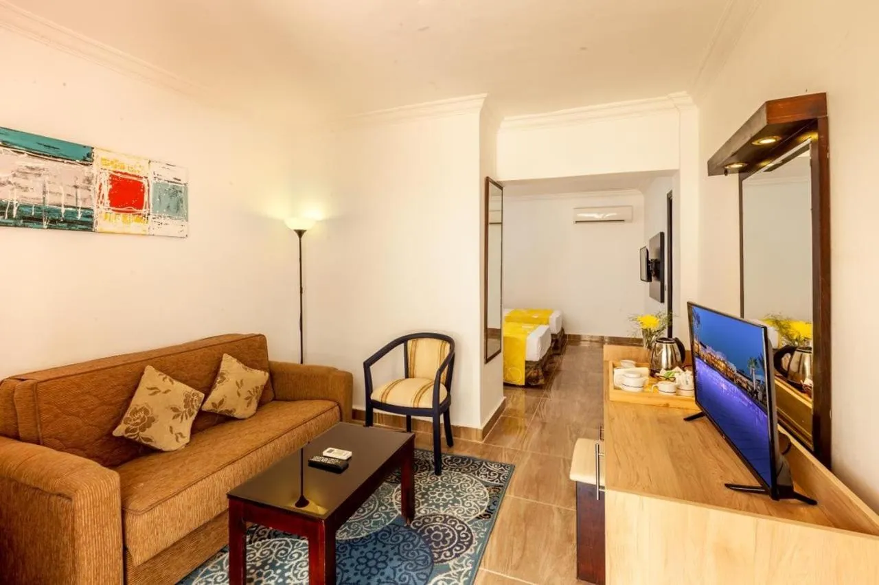 Bed in Seti Sharm Palm Beach Resort Families and couples only