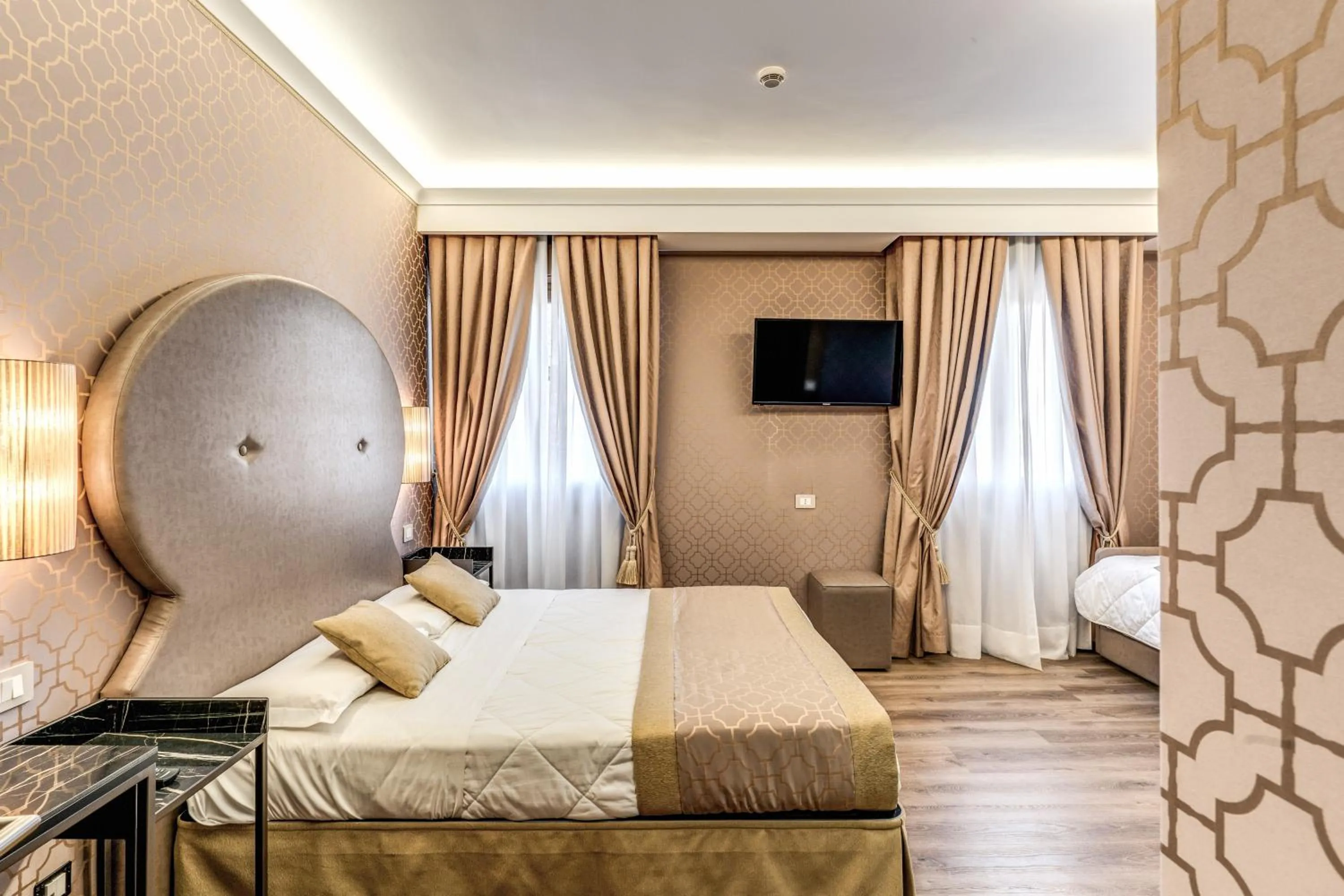 Bedroom, Bed in Hotel Belle Arti