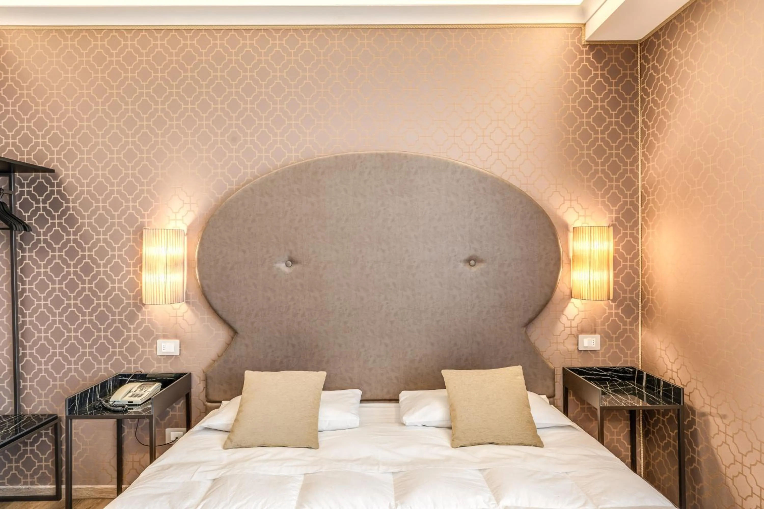 Bed in Hotel Belle Arti