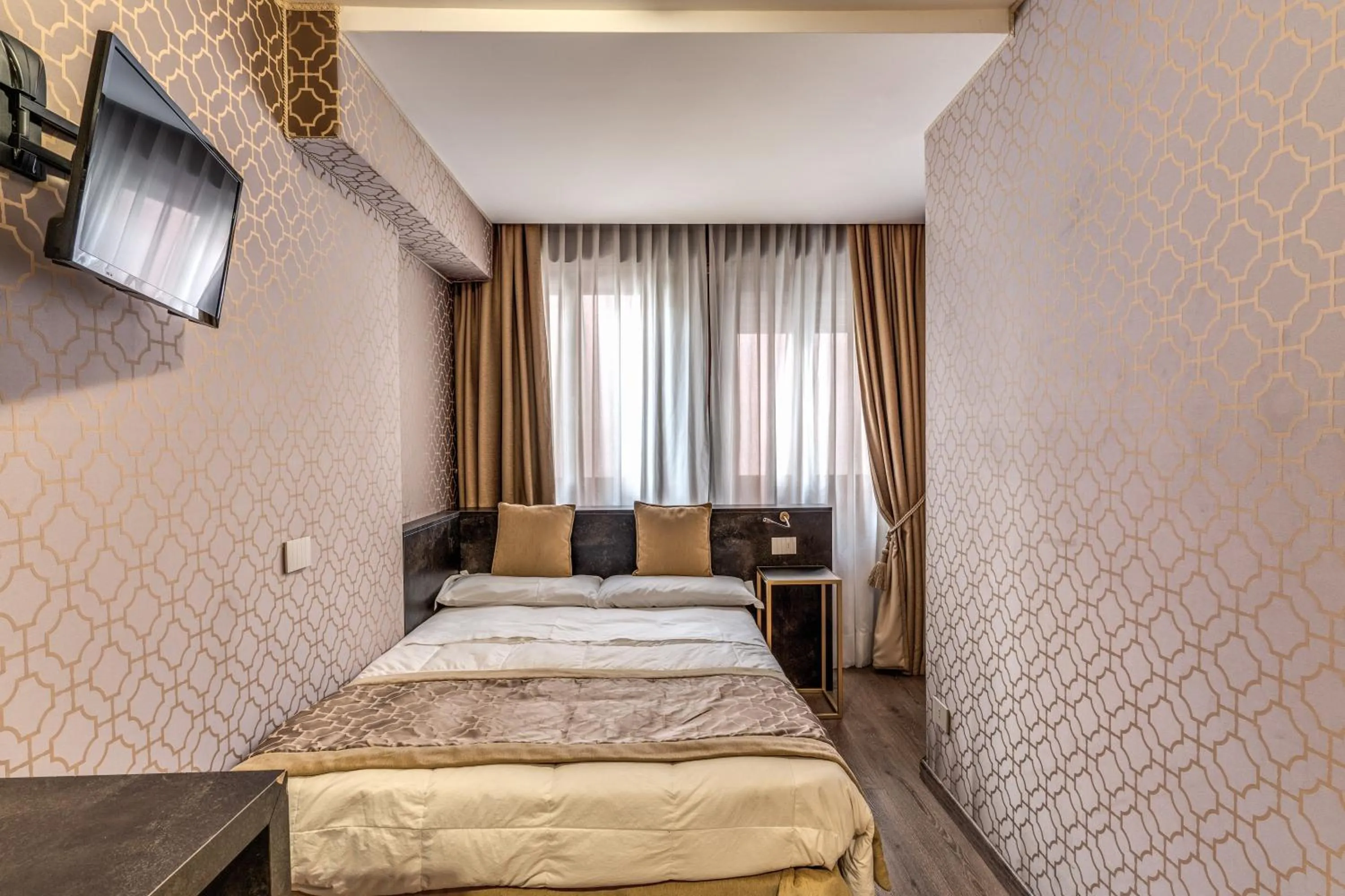 Bed in Hotel Belle Arti