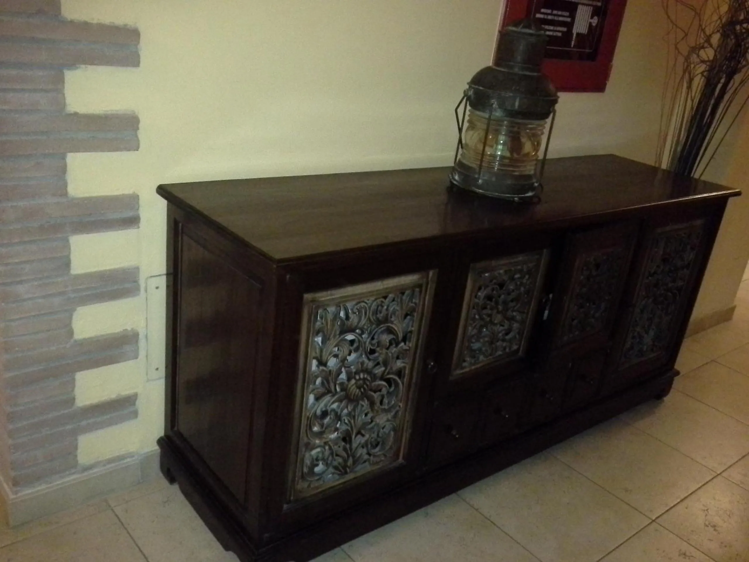 Decorative detail in Vogue Hotel Arezzo