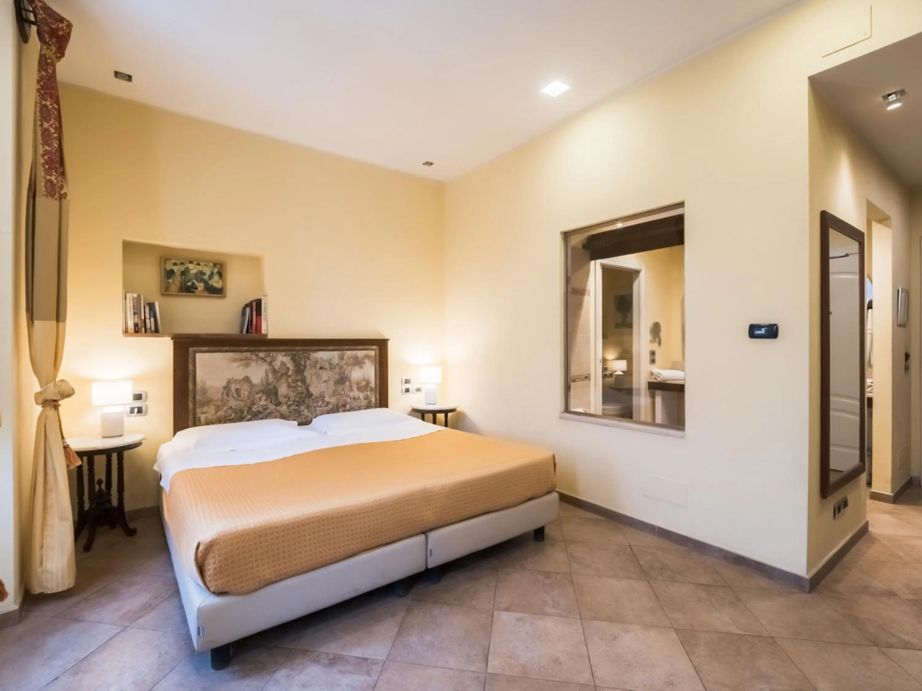 Bed in Vogue Hotel Arezzo