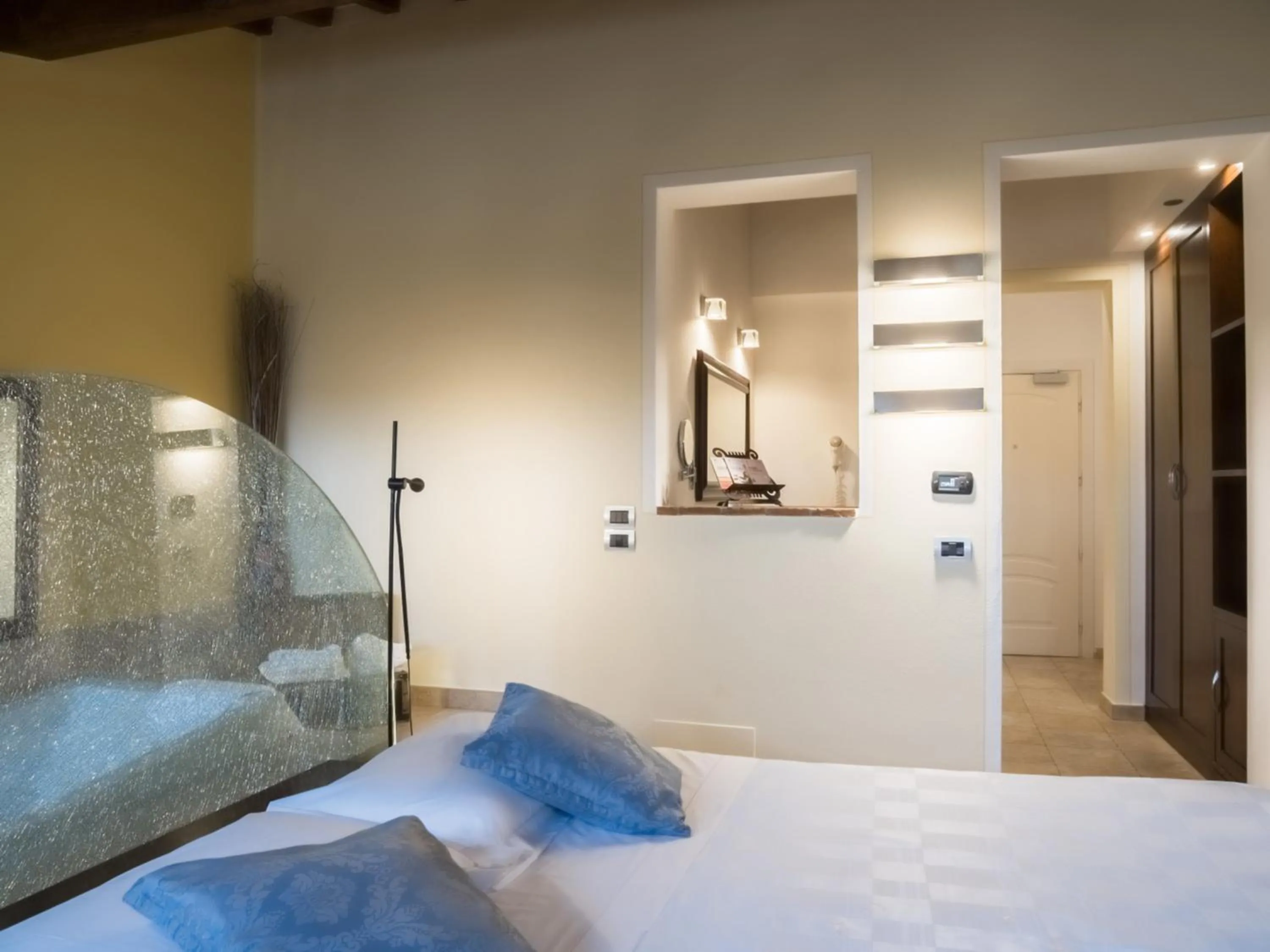 Bed in Vogue Hotel Arezzo