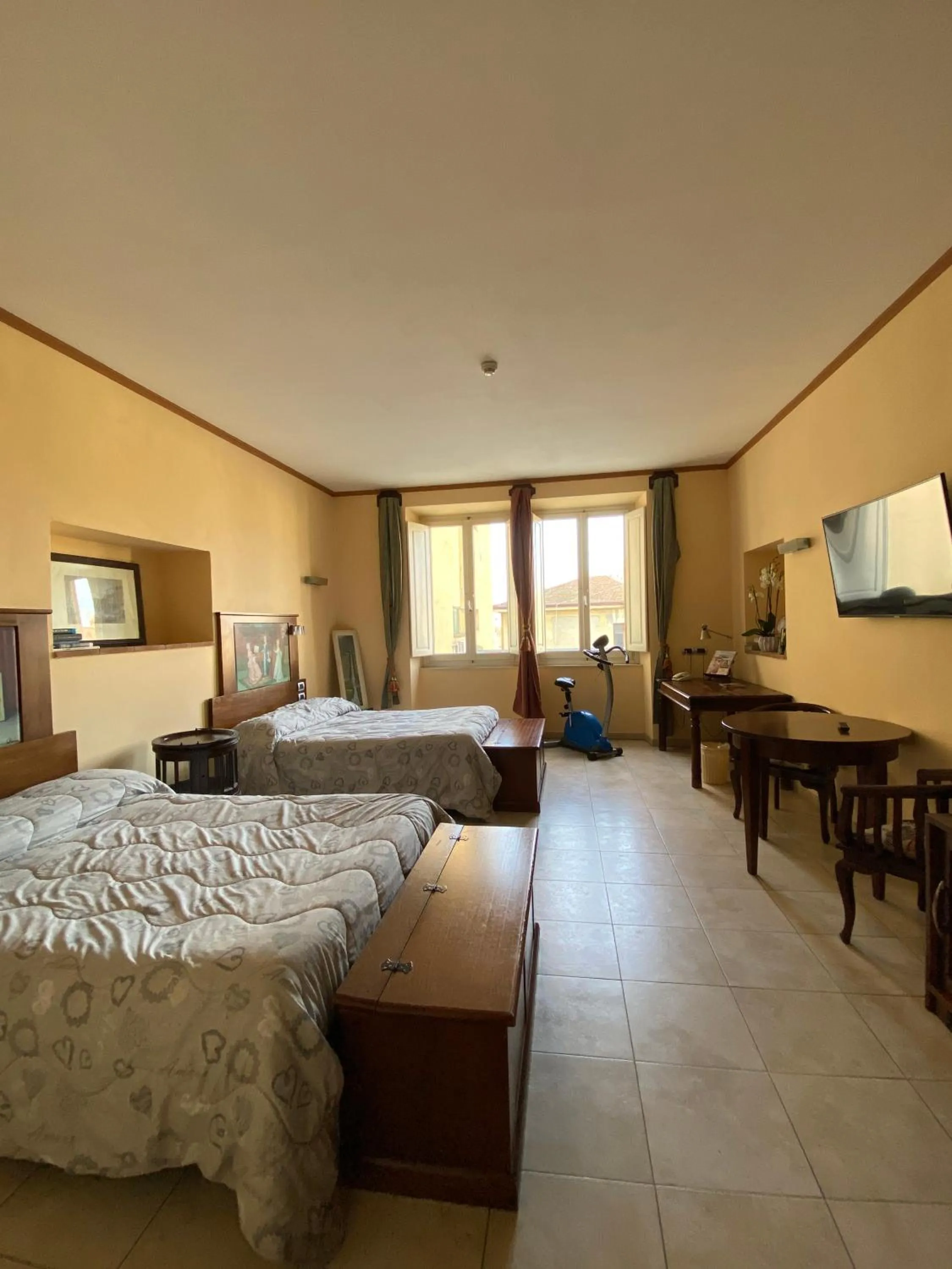 Bed in Vogue Hotel Arezzo