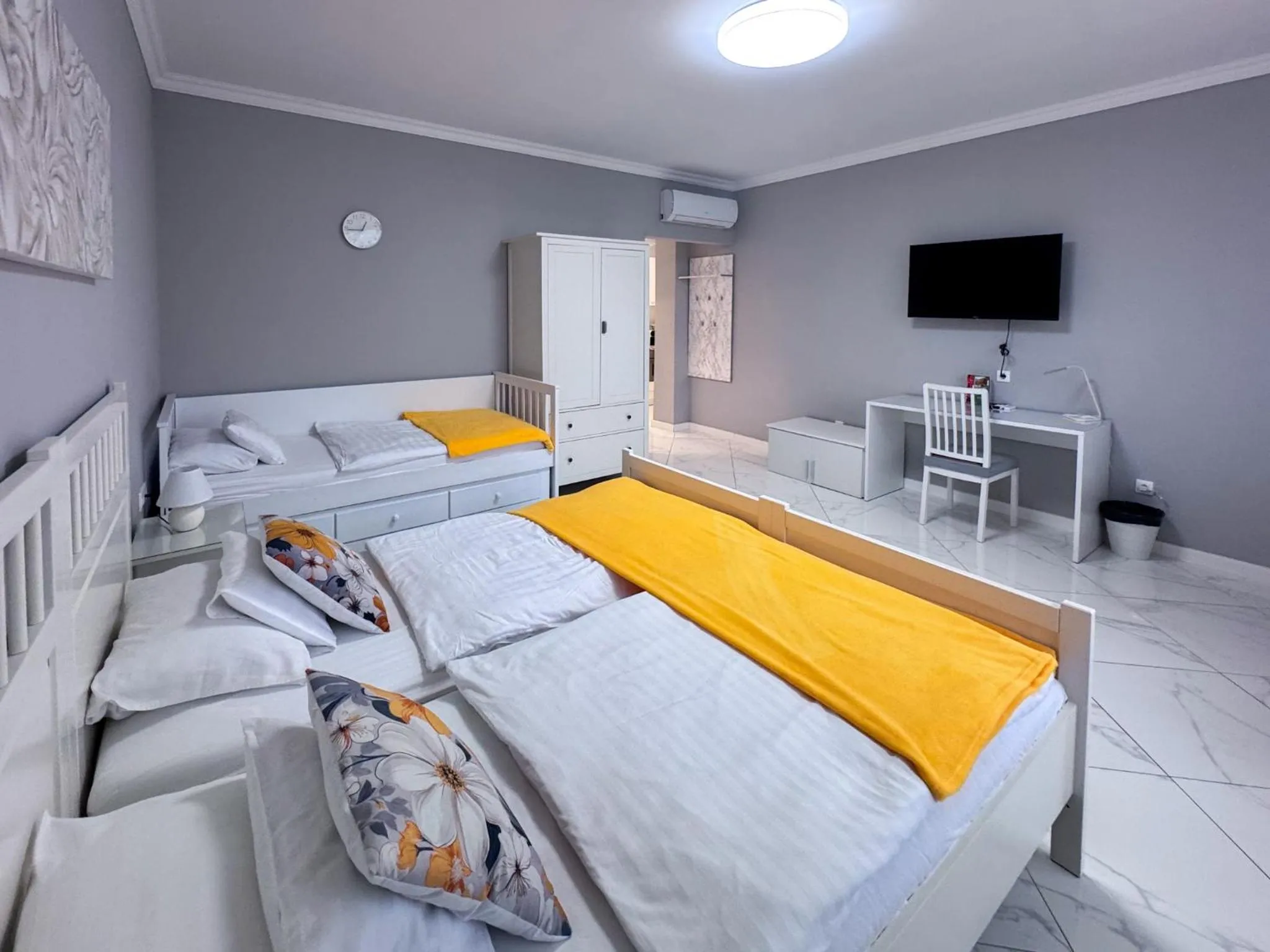 Bed in Camille Apartmanhouse