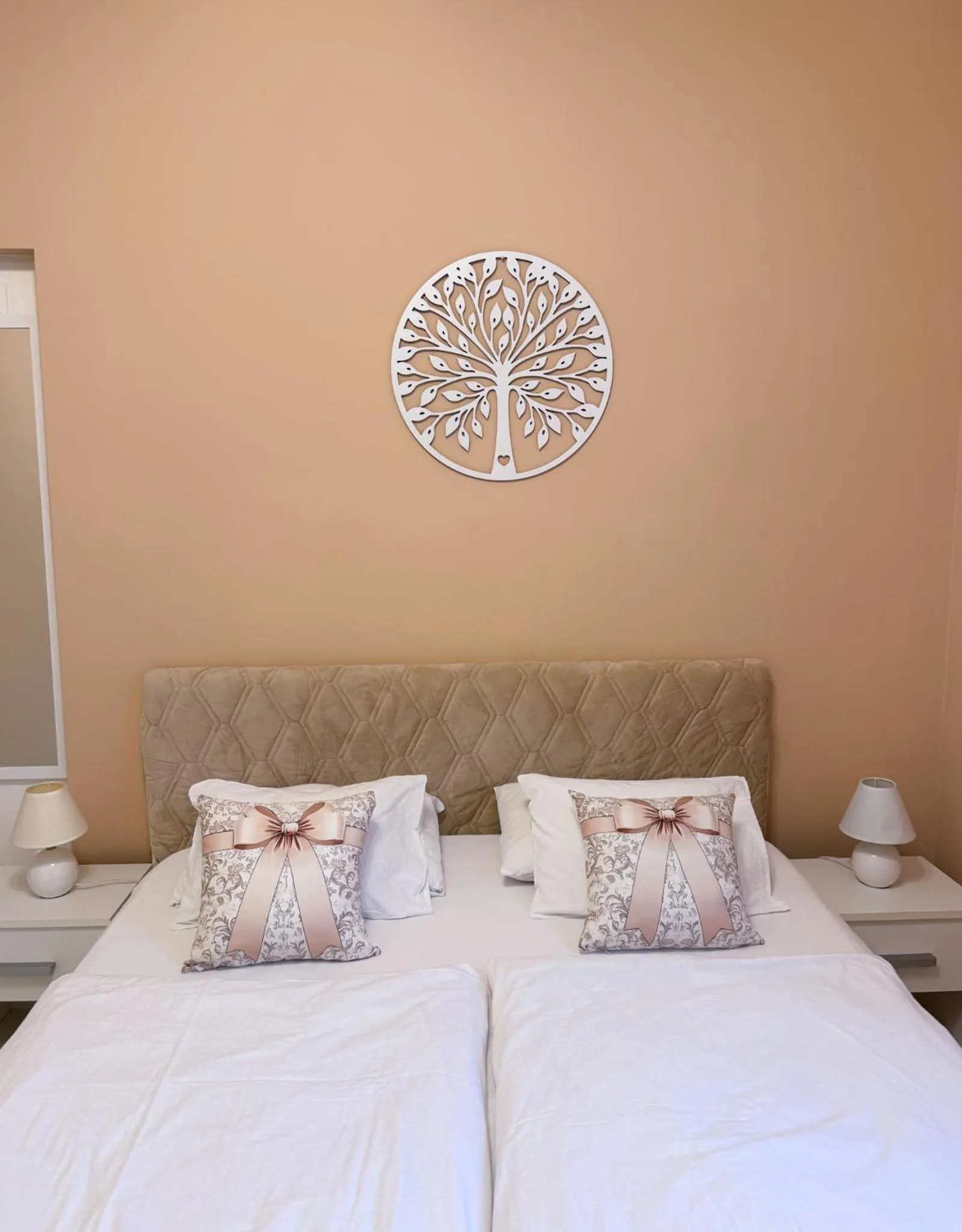 Bed in Camille Apartmanhouse