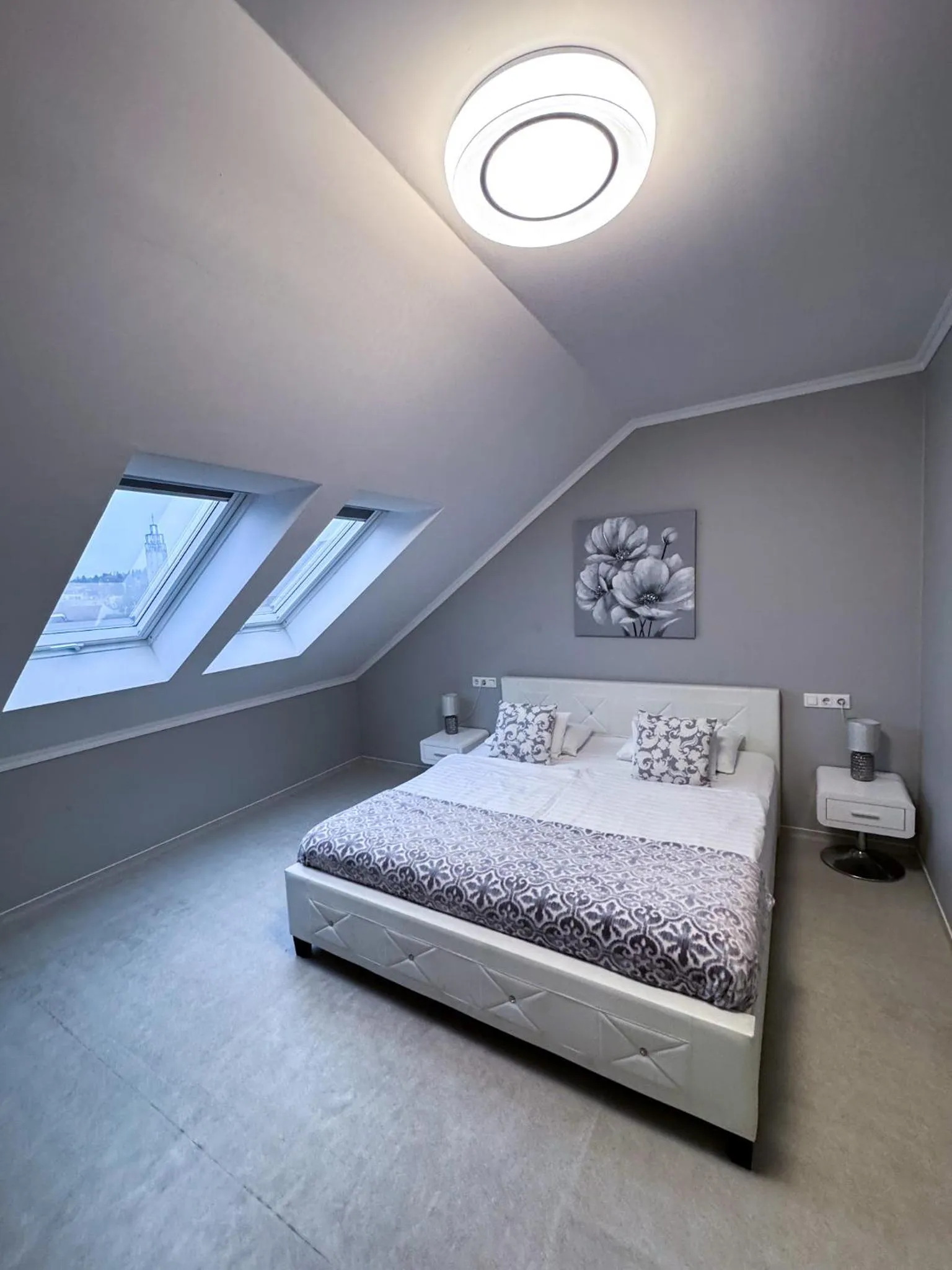 Bed in Camille Apartmanhouse