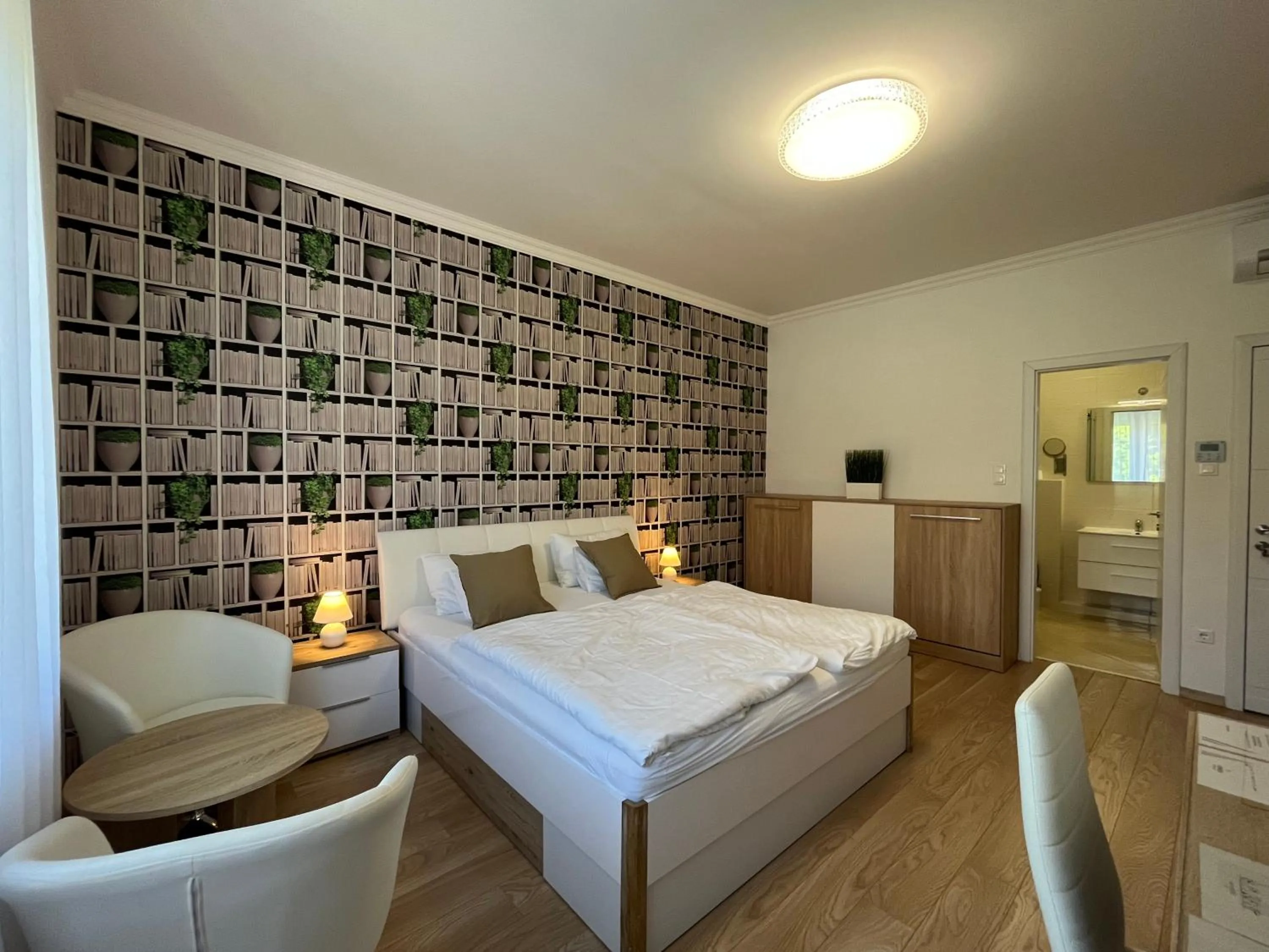 Bed in Camille Apartmanhouse