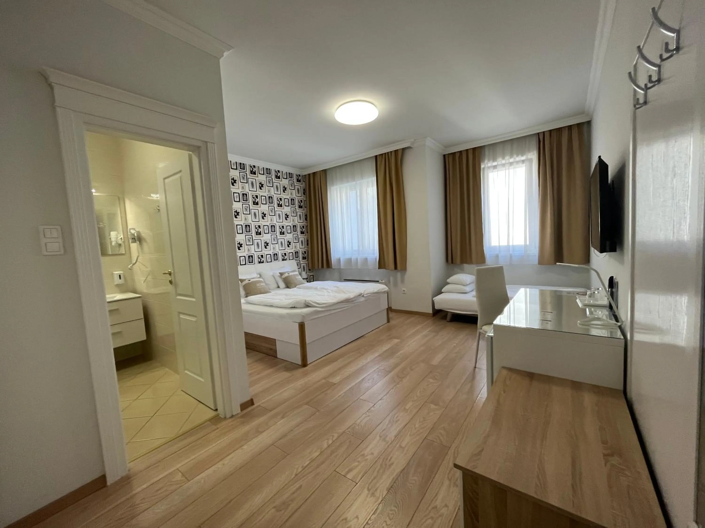 Bed in Camille Apartmanhouse