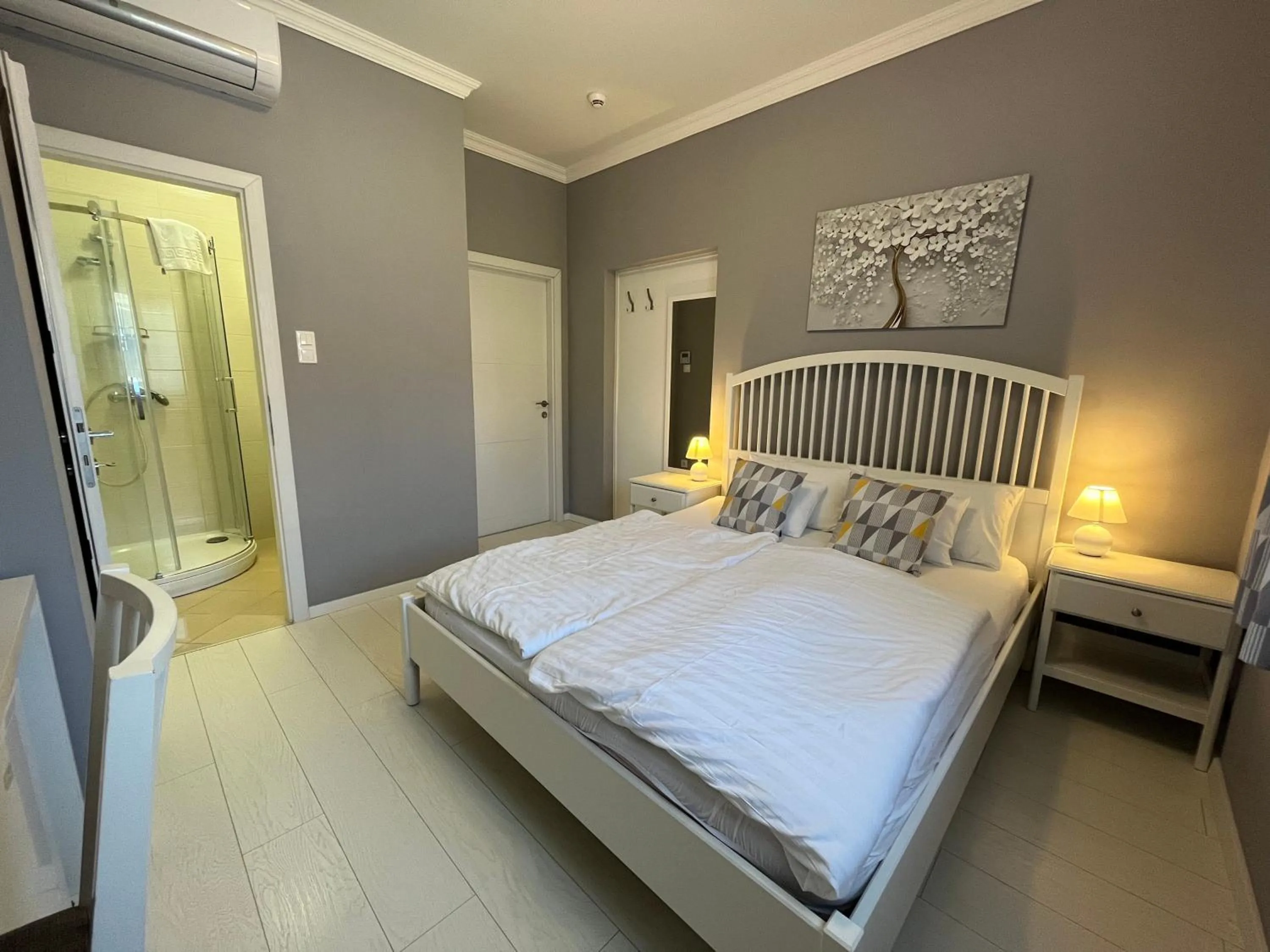 Bed in Camille Apartmanhouse