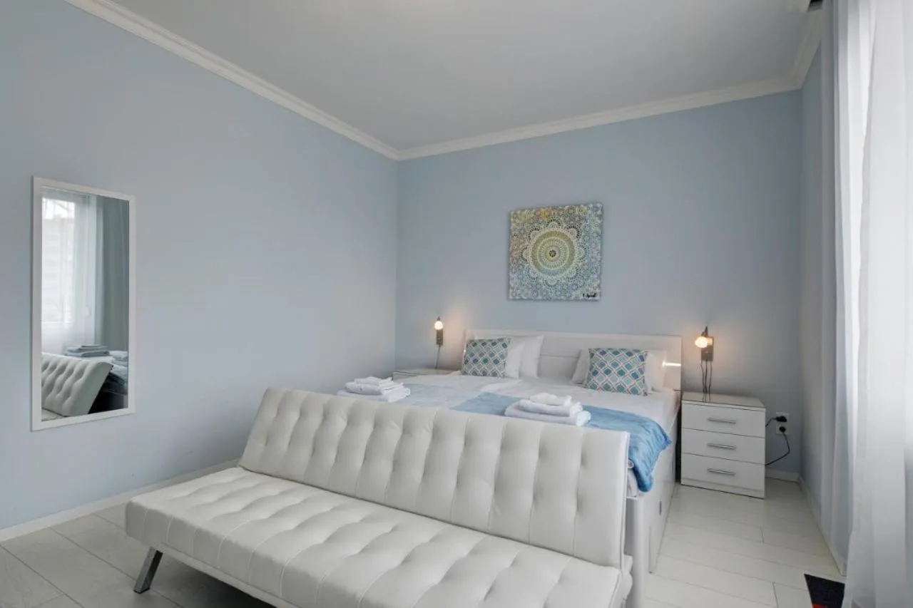 Bed in Camille Apartmanhouse