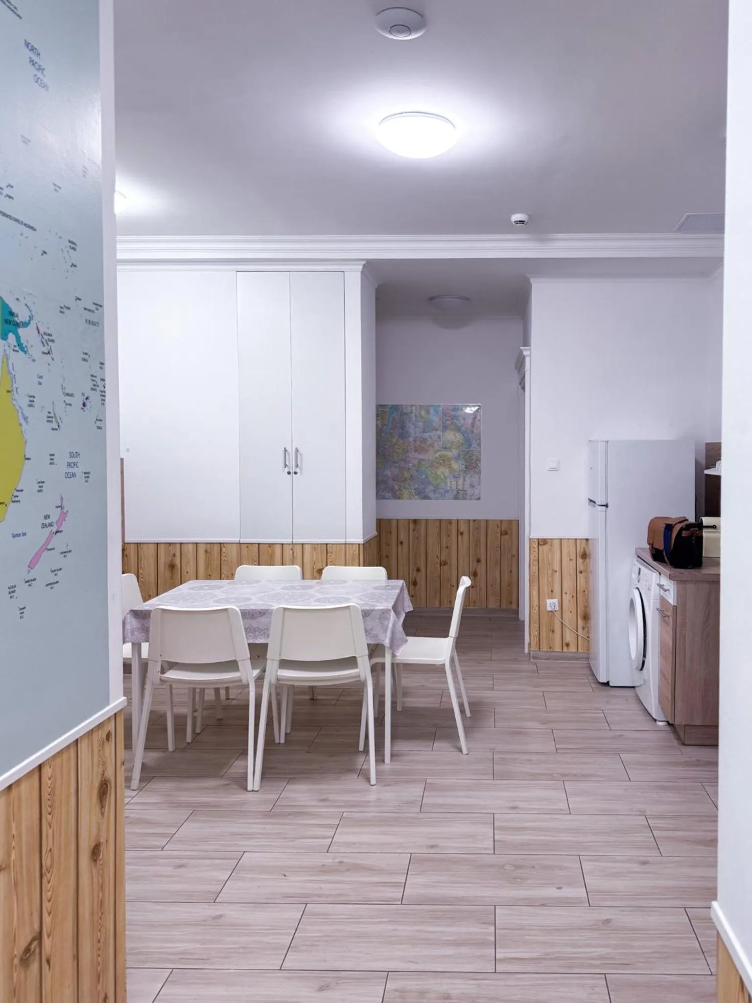 Kitchen or kitchenette in Camille Apartmanhouse