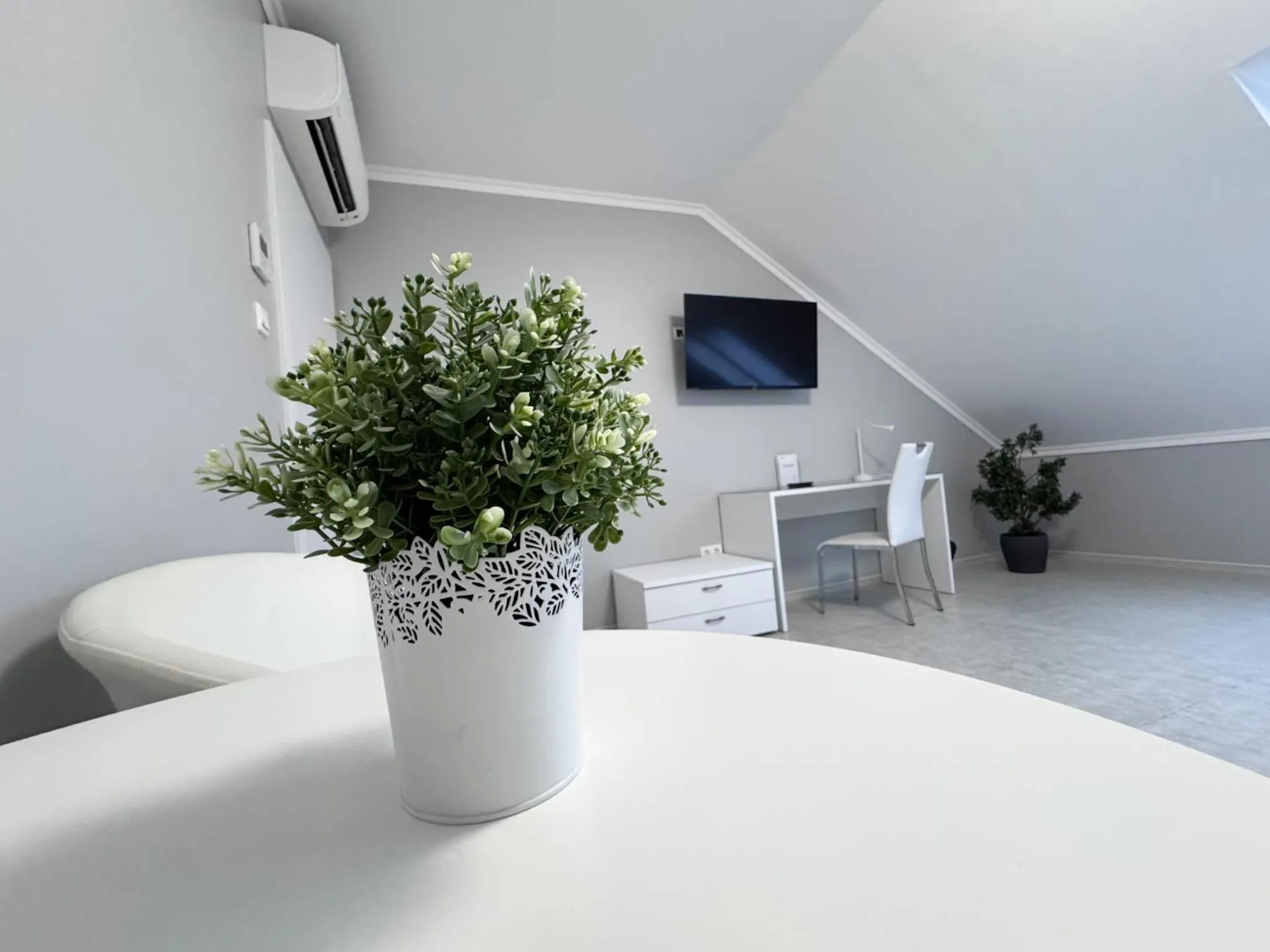 Communal lounge/ TV room in Camille Apartmanhouse