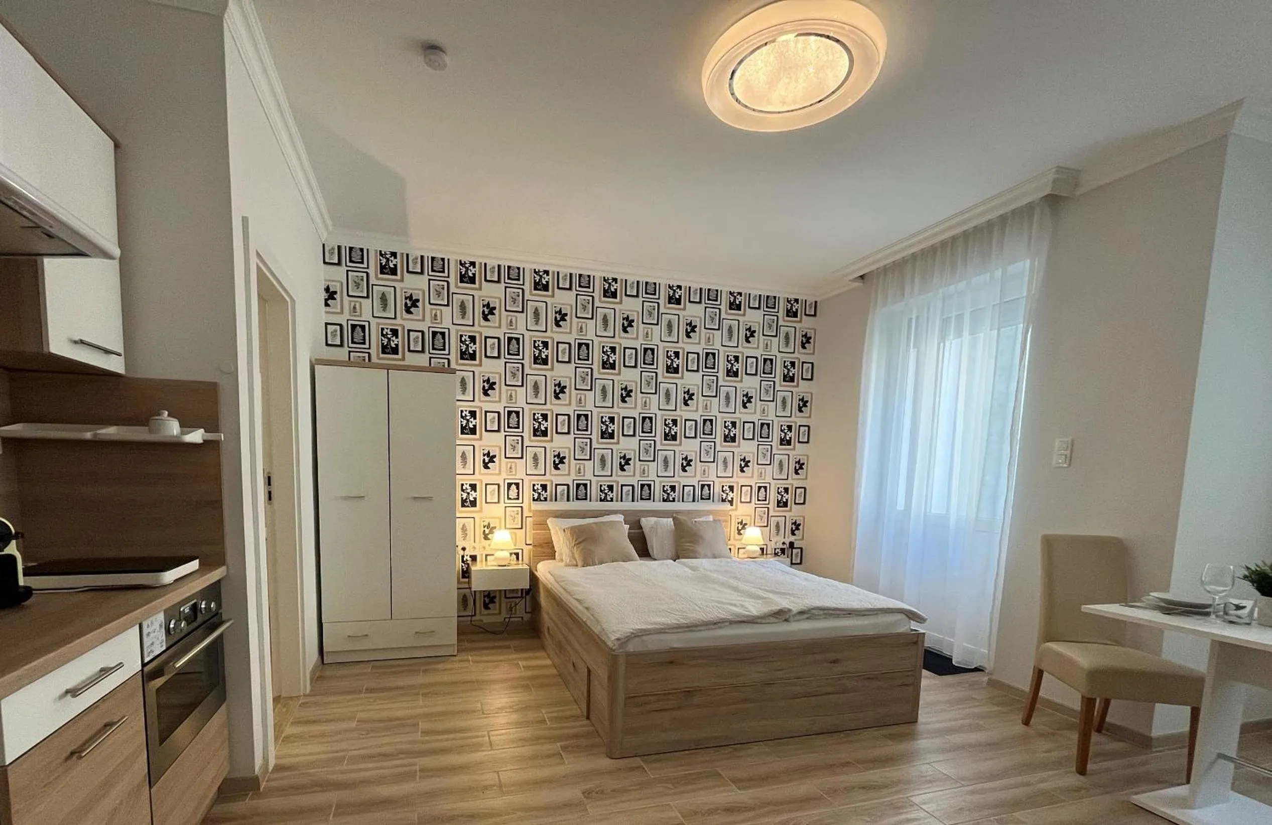 Bed in Camille Apartmanhouse