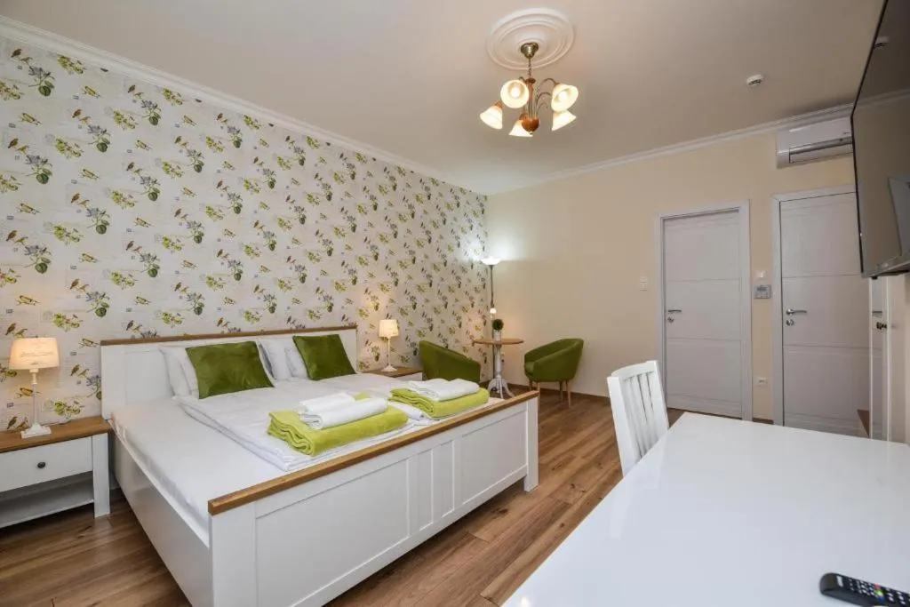 Bed in Camille Apartmanhouse