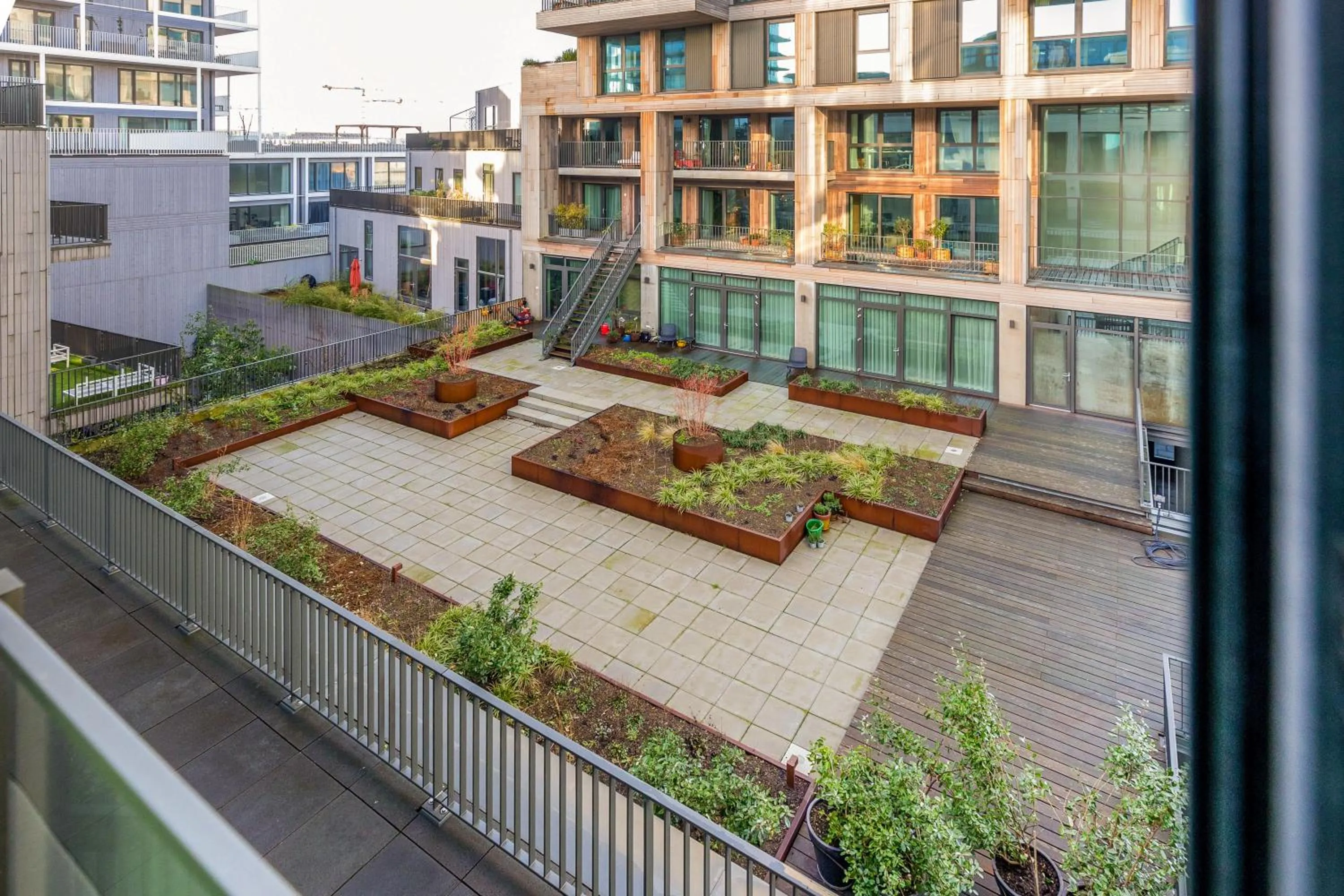 Garden view in Bens The Highdocks