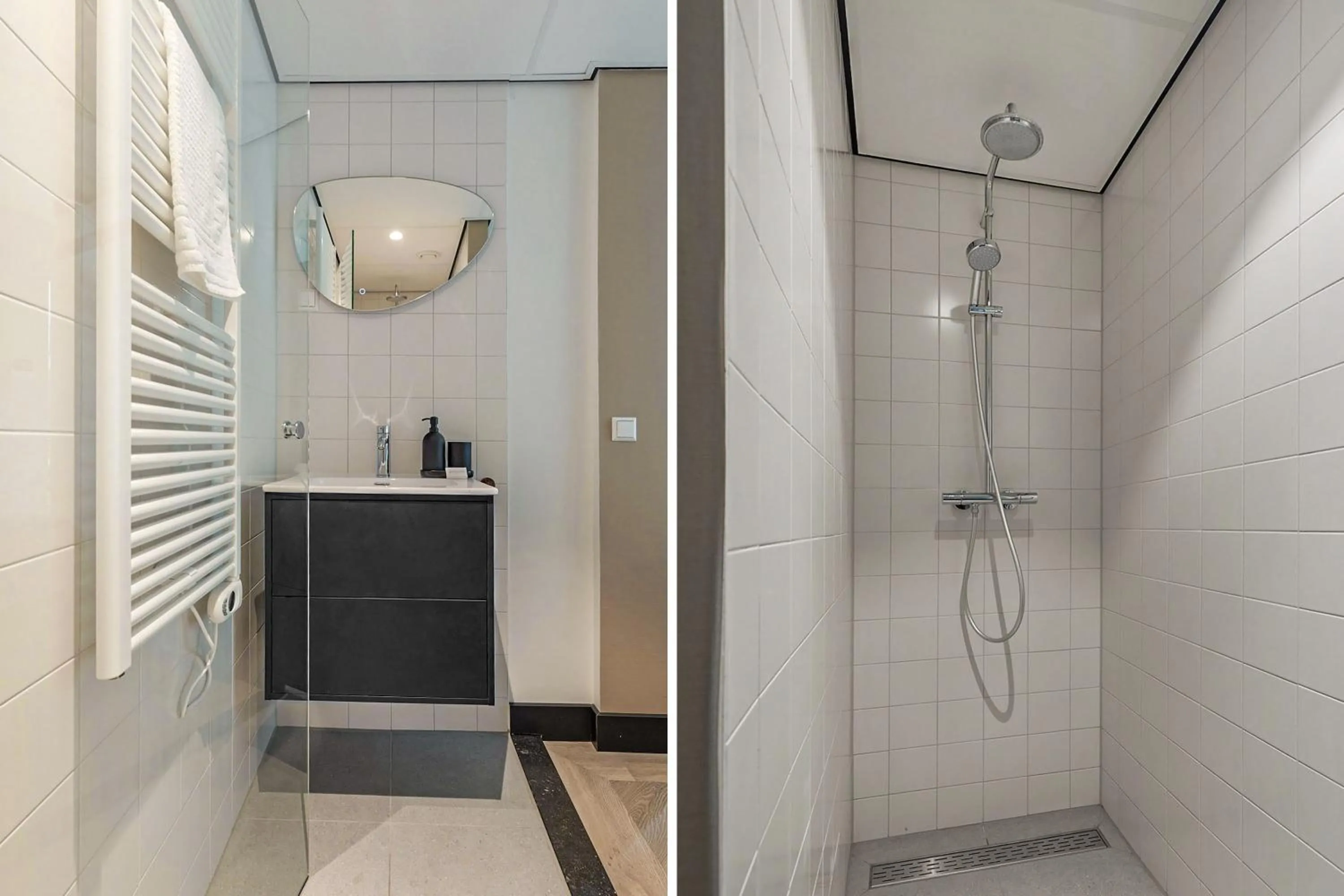 Shower in Bens The Highdocks