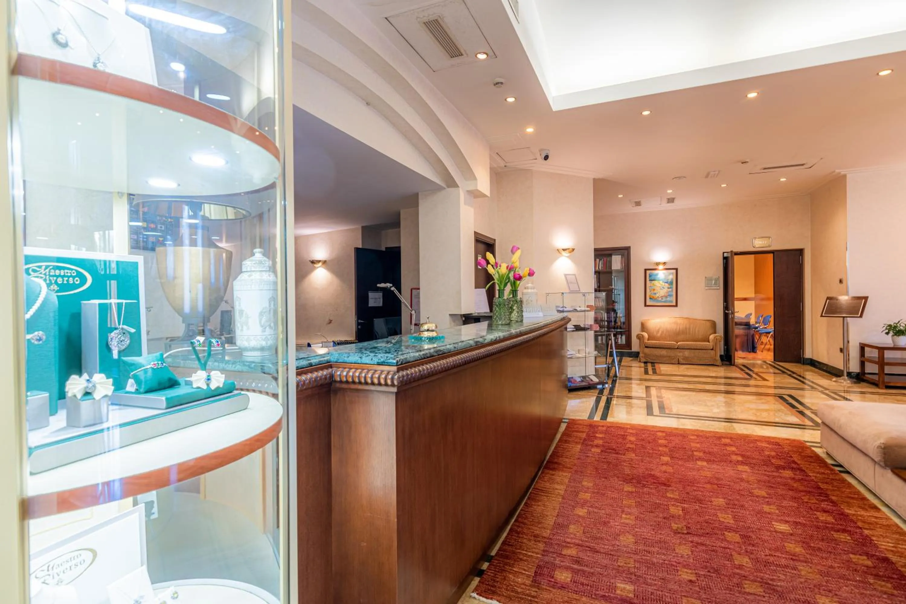 Lobby or reception in Hotel Cala Del Porto