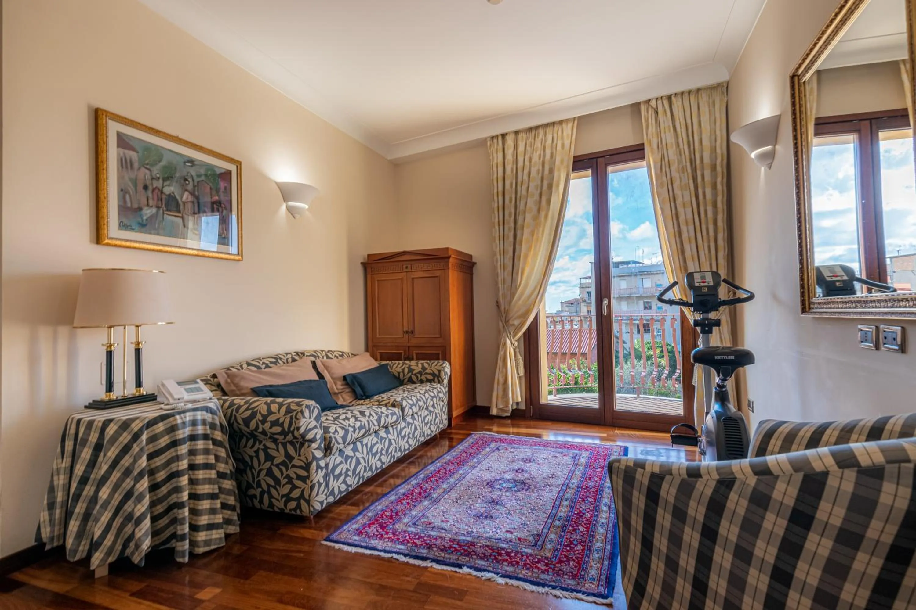 Living room in Hotel Cala Del Porto