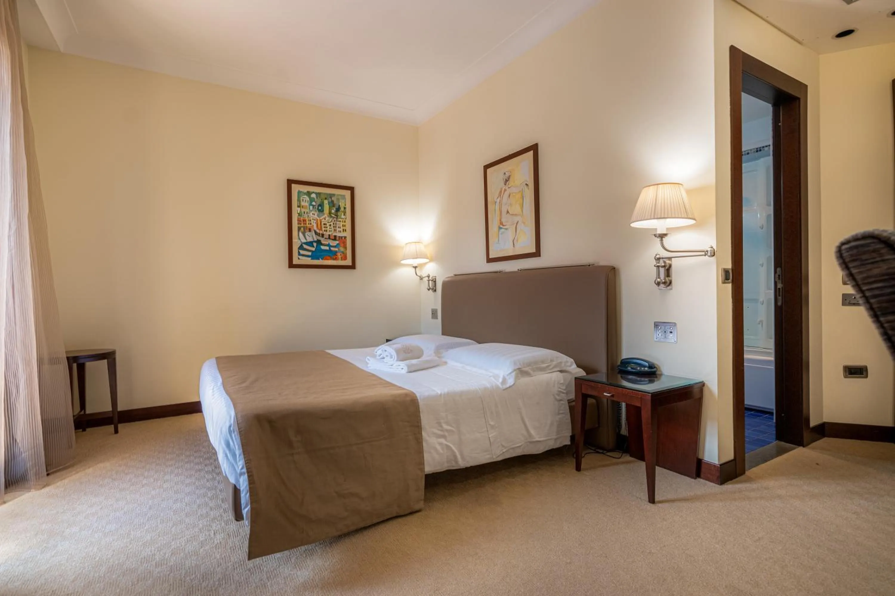 Bedroom, Bed in Hotel Cala Del Porto