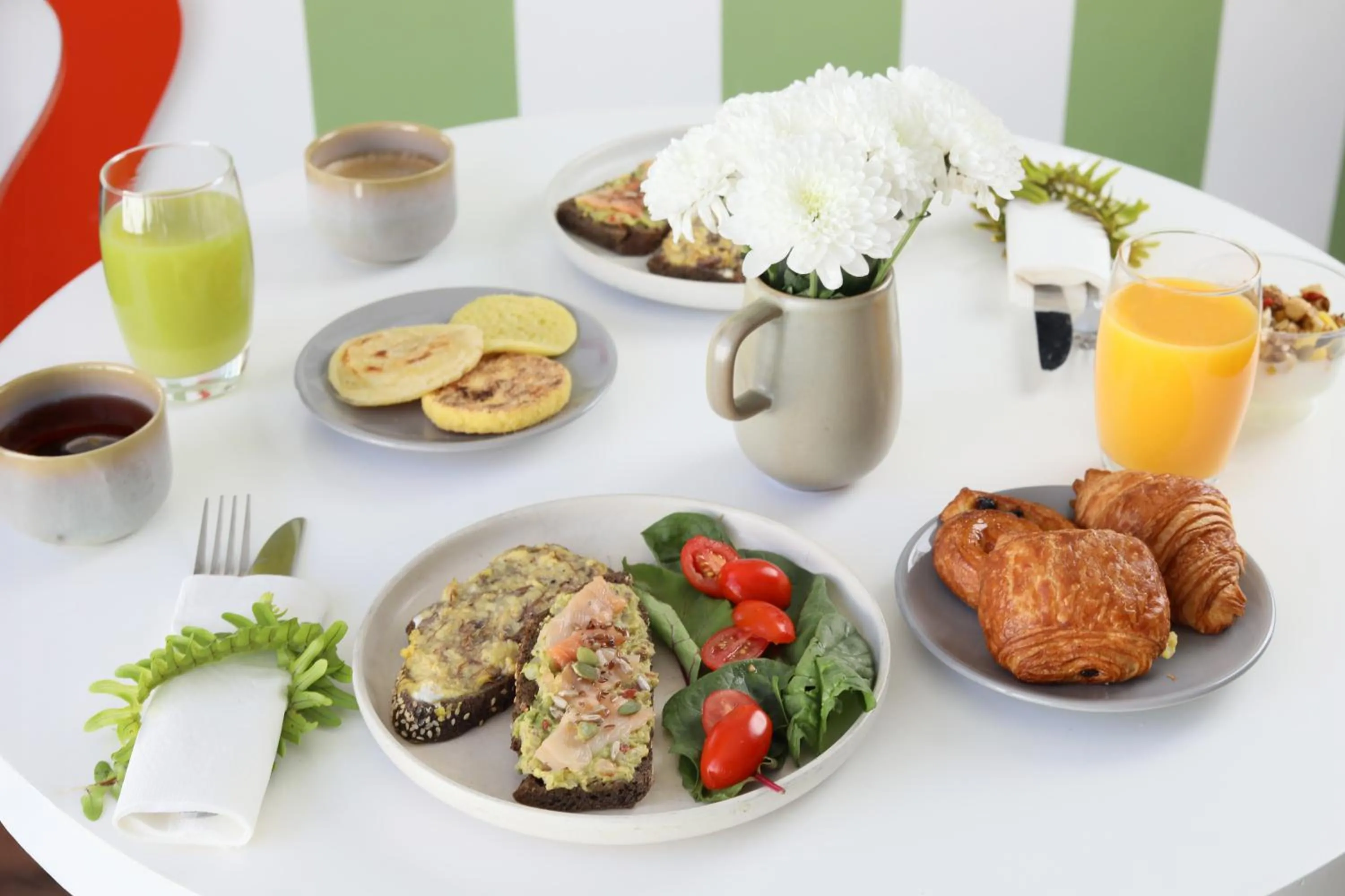 Breakfast in Stayhere Casablanca - Palmier - Executive Residence