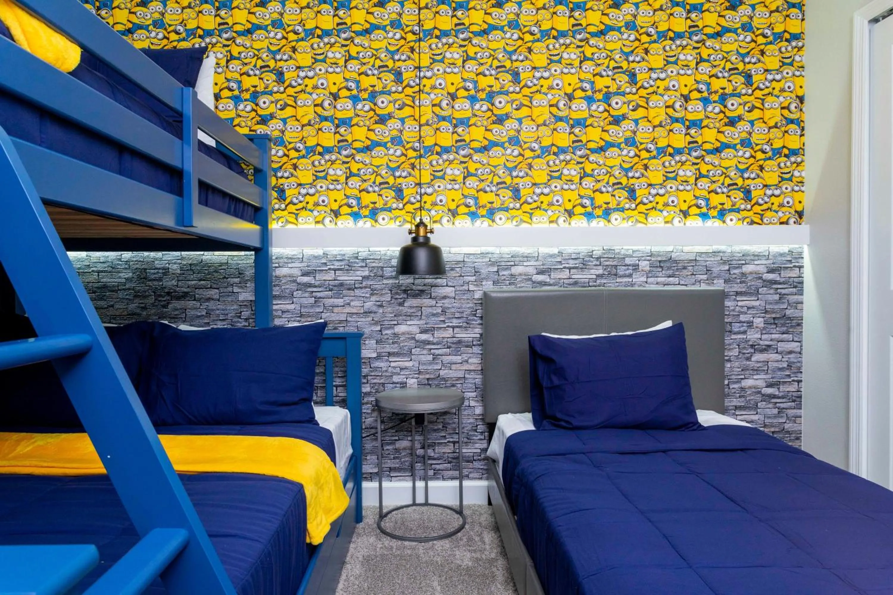 Bed in Gorgeous 4 Bd Close to Disney w/ Pool @ Storey Lake Resort 4245