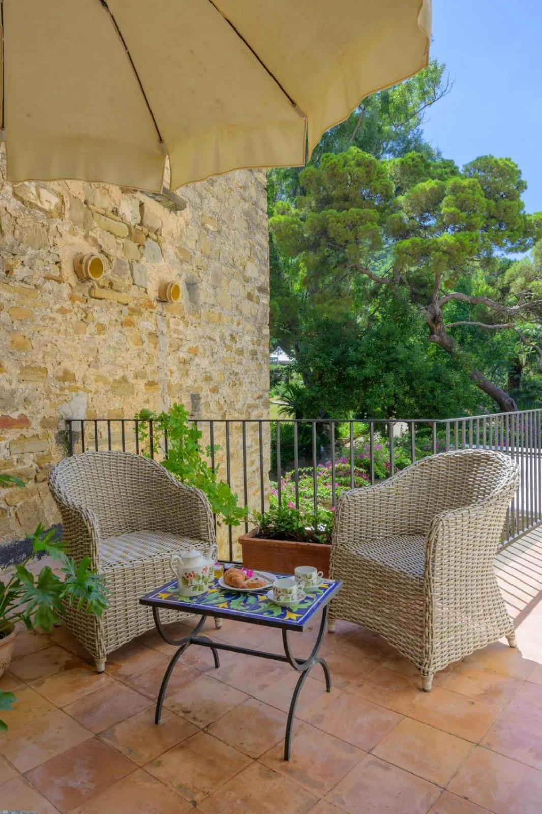 Balcony/Terrace in Palazzo Belmonte