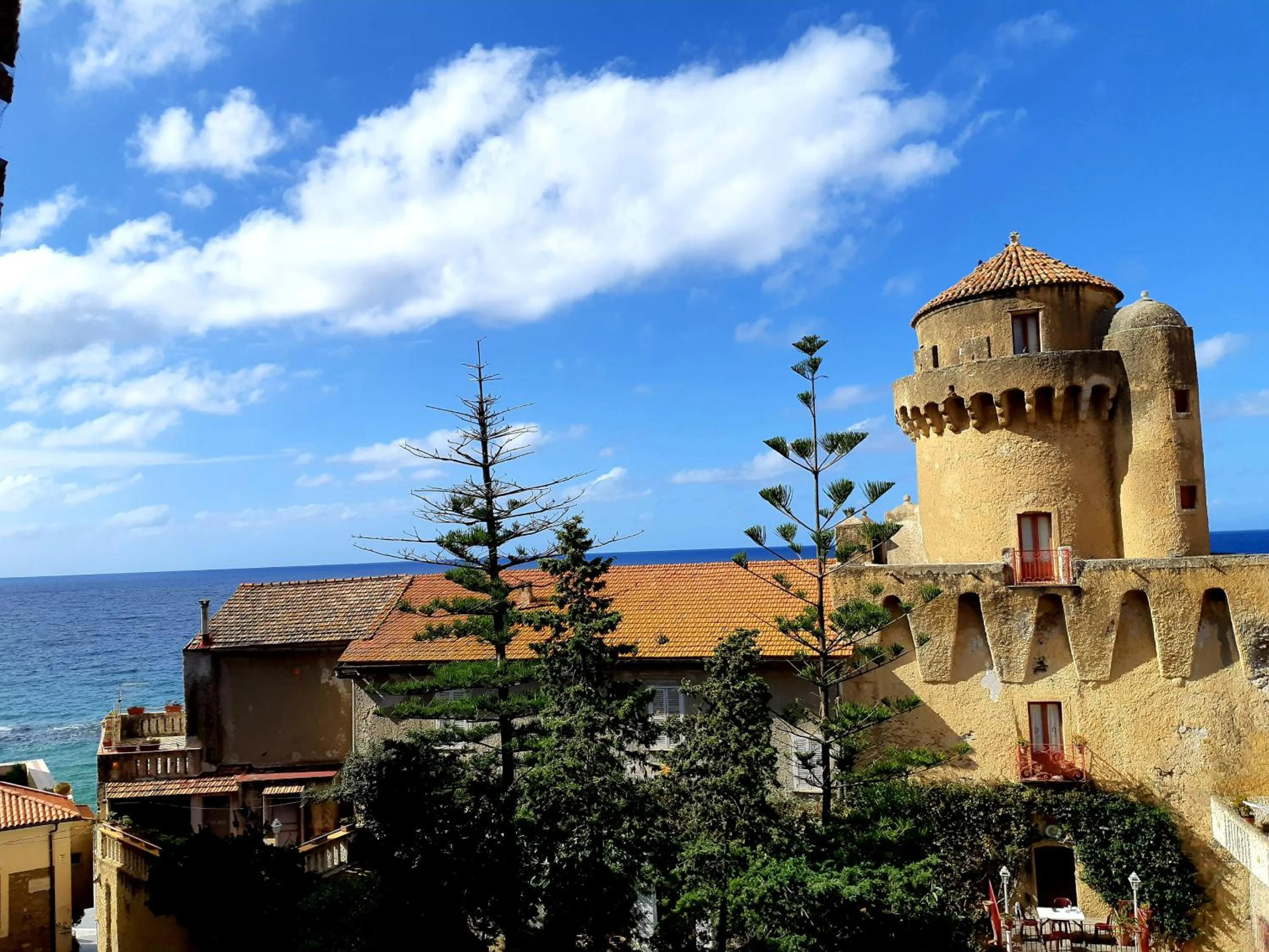 City view in Palazzo Belmonte