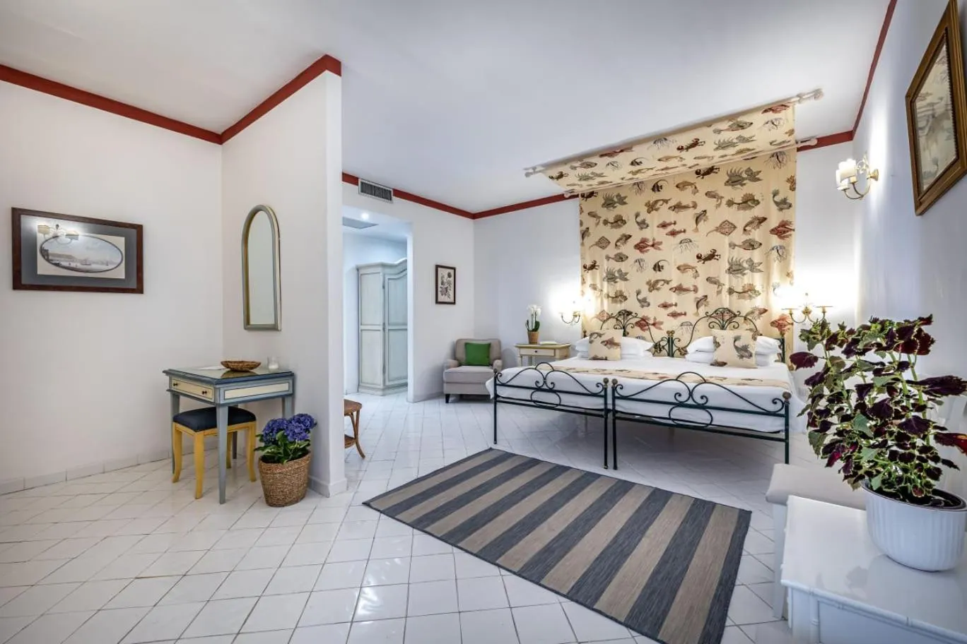 Bedroom in Palazzo Belmonte