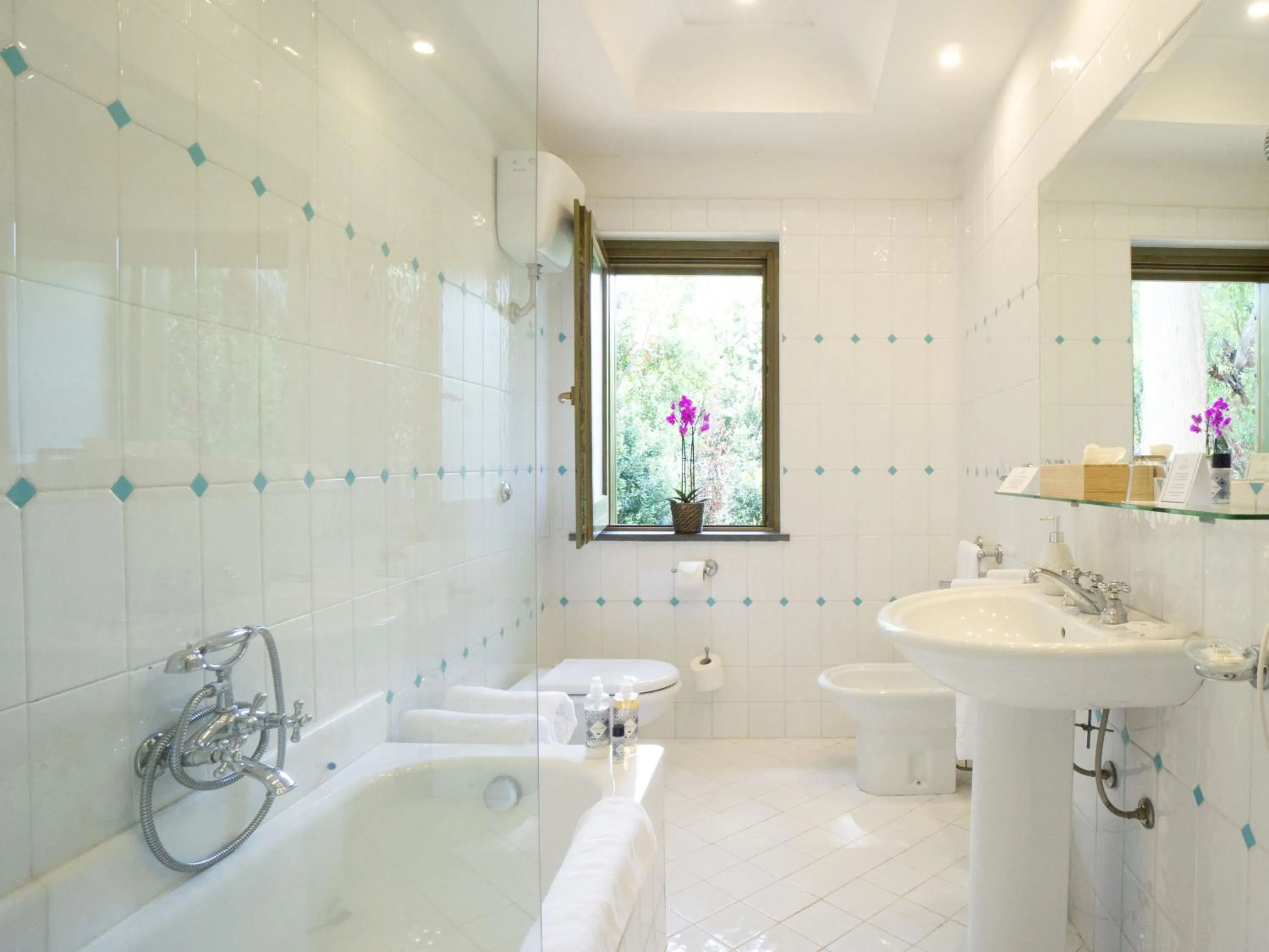 Bathroom in Palazzo Belmonte