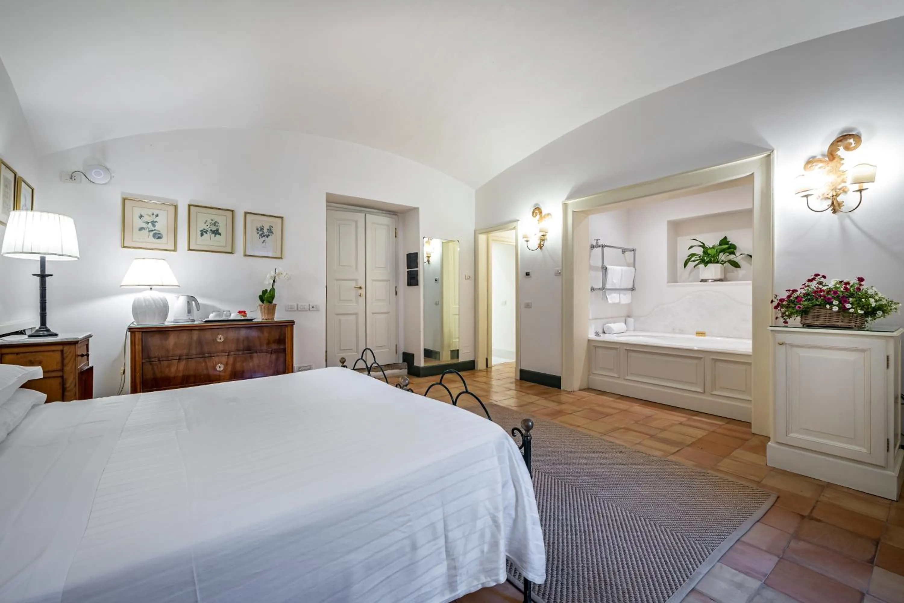 Bedroom, Bed in Palazzo Belmonte