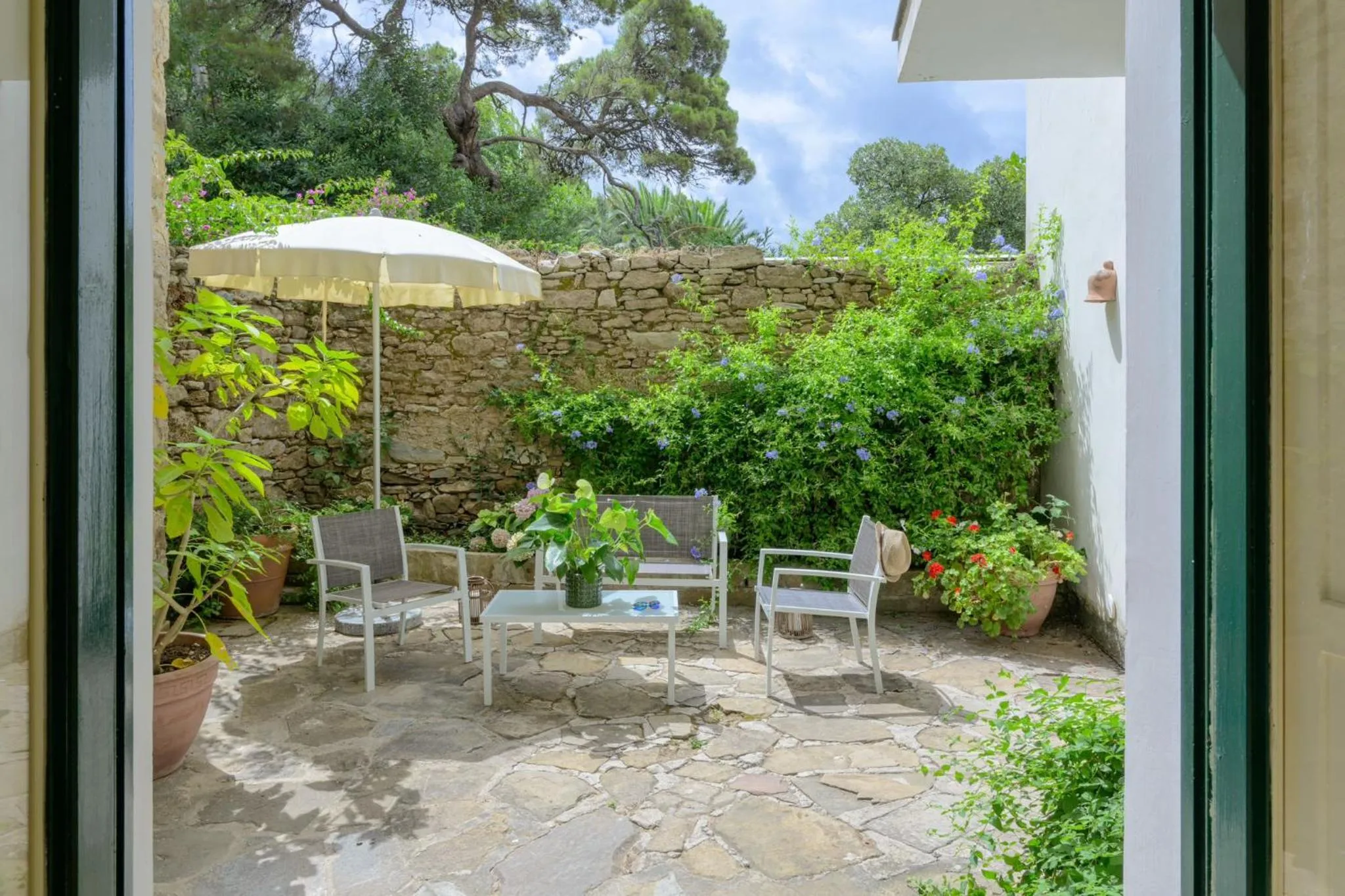 Patio in Palazzo Belmonte