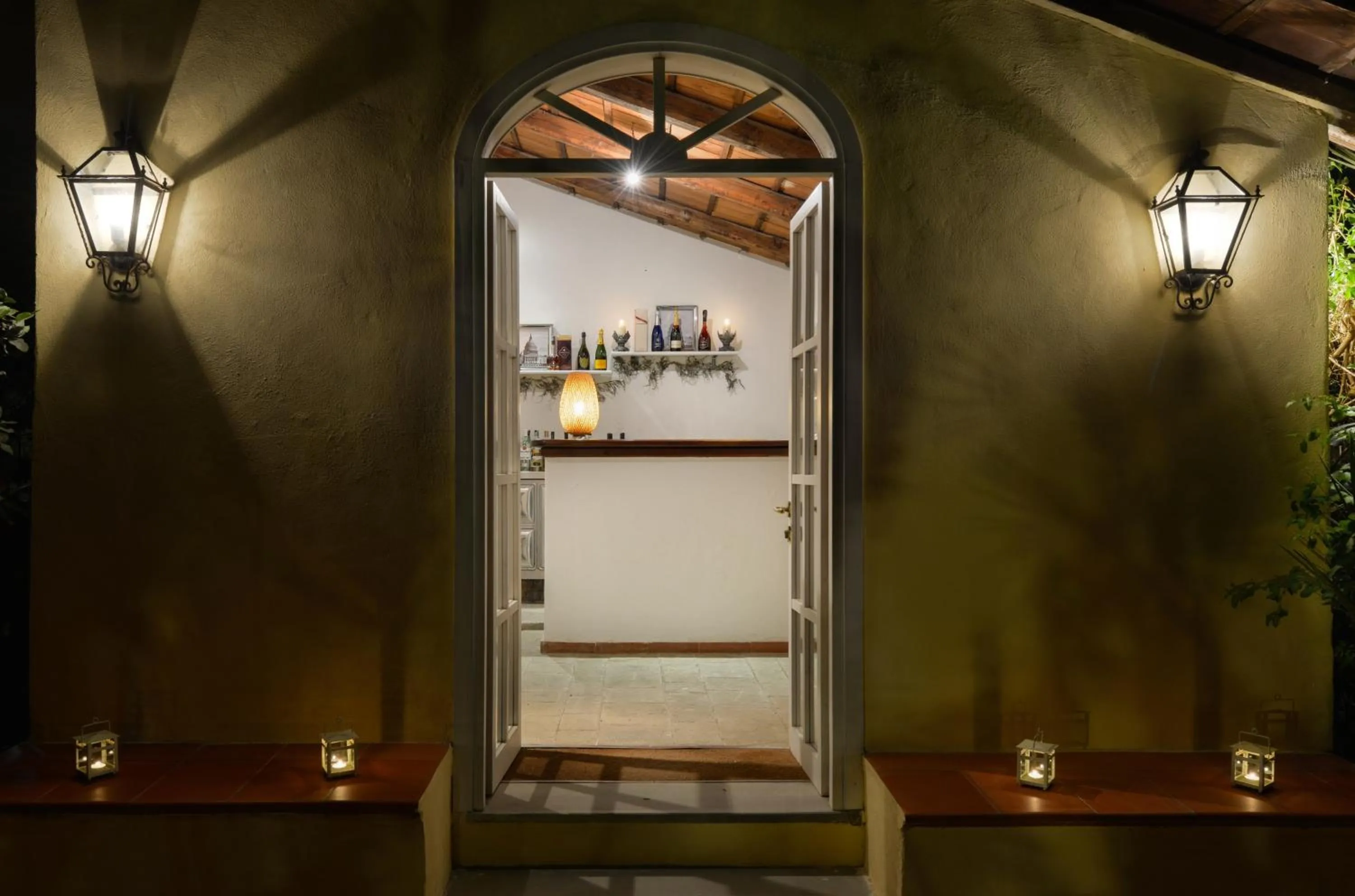 Lounge or bar in Palazzo Belmonte