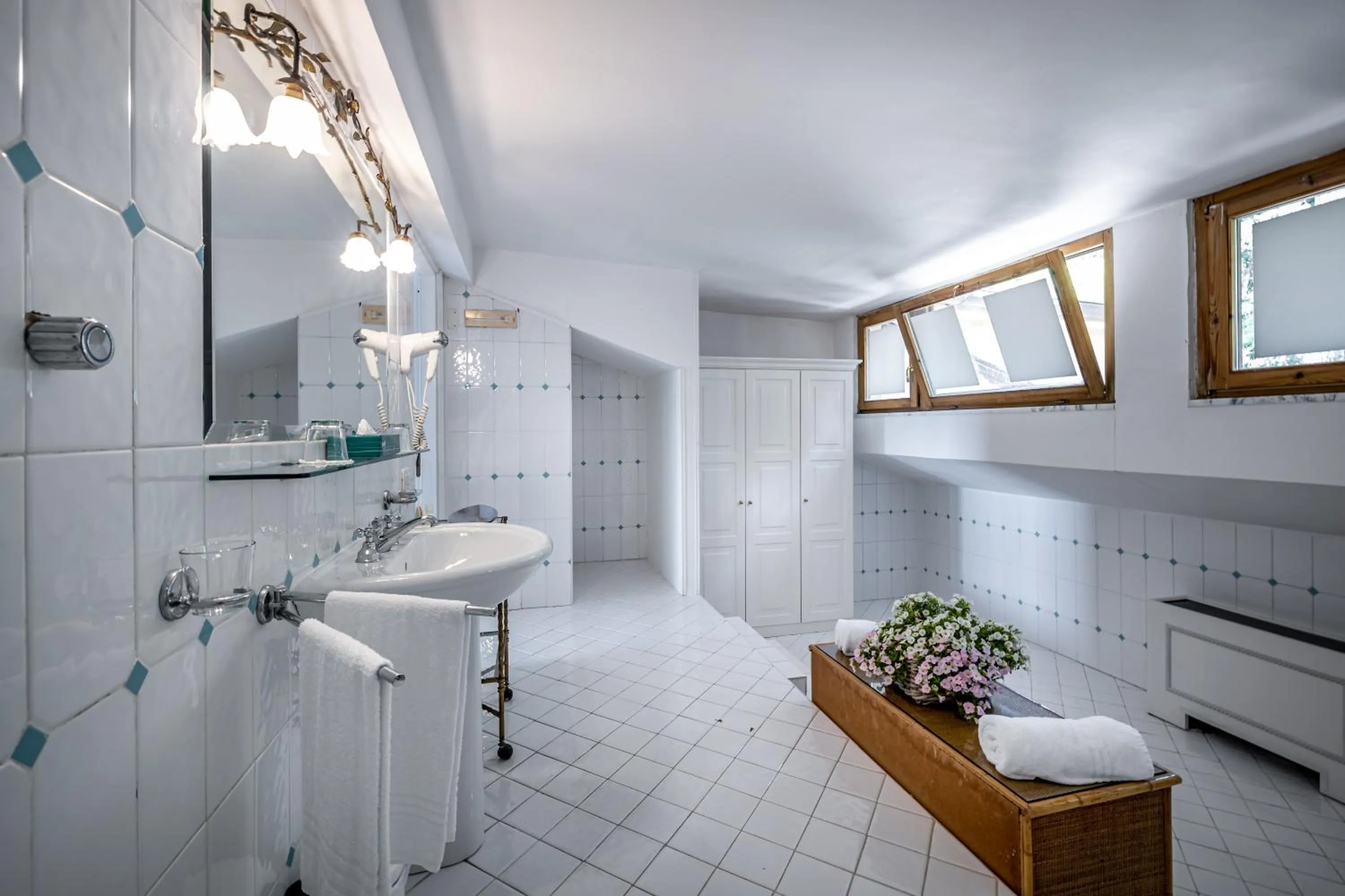 Bathroom in Palazzo Belmonte