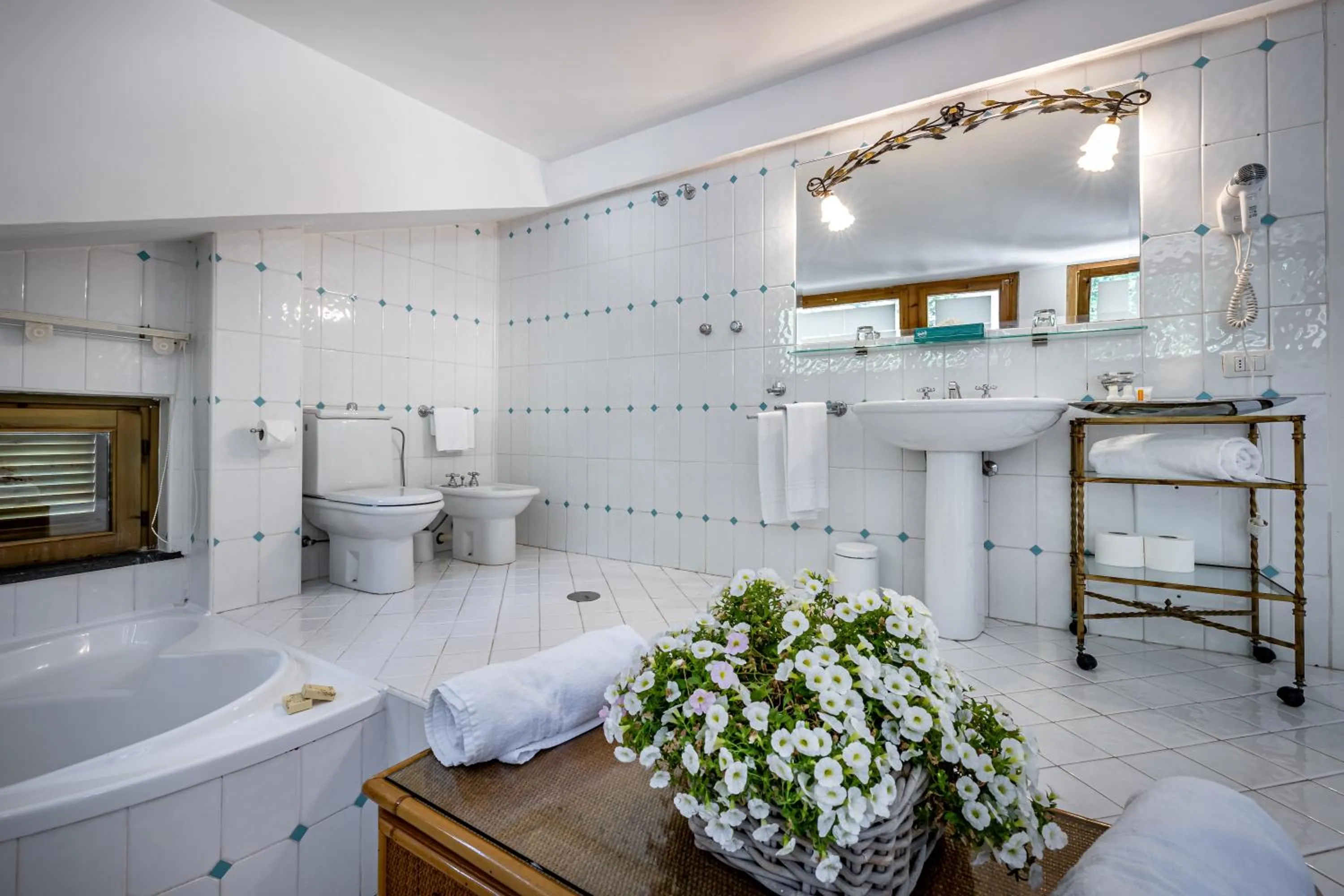 Bathroom in Palazzo Belmonte