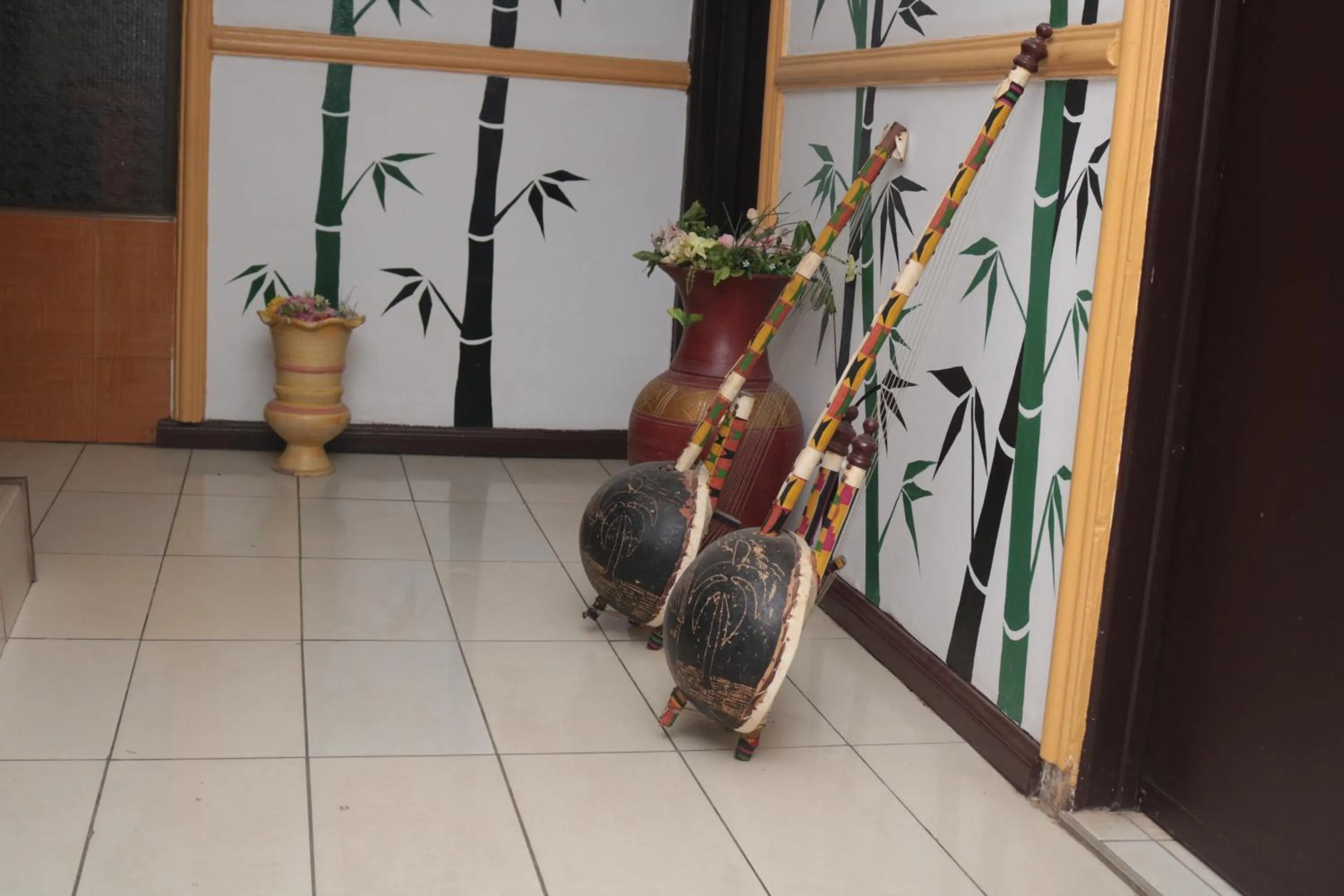 Decorative detail in Airport Side Hotel